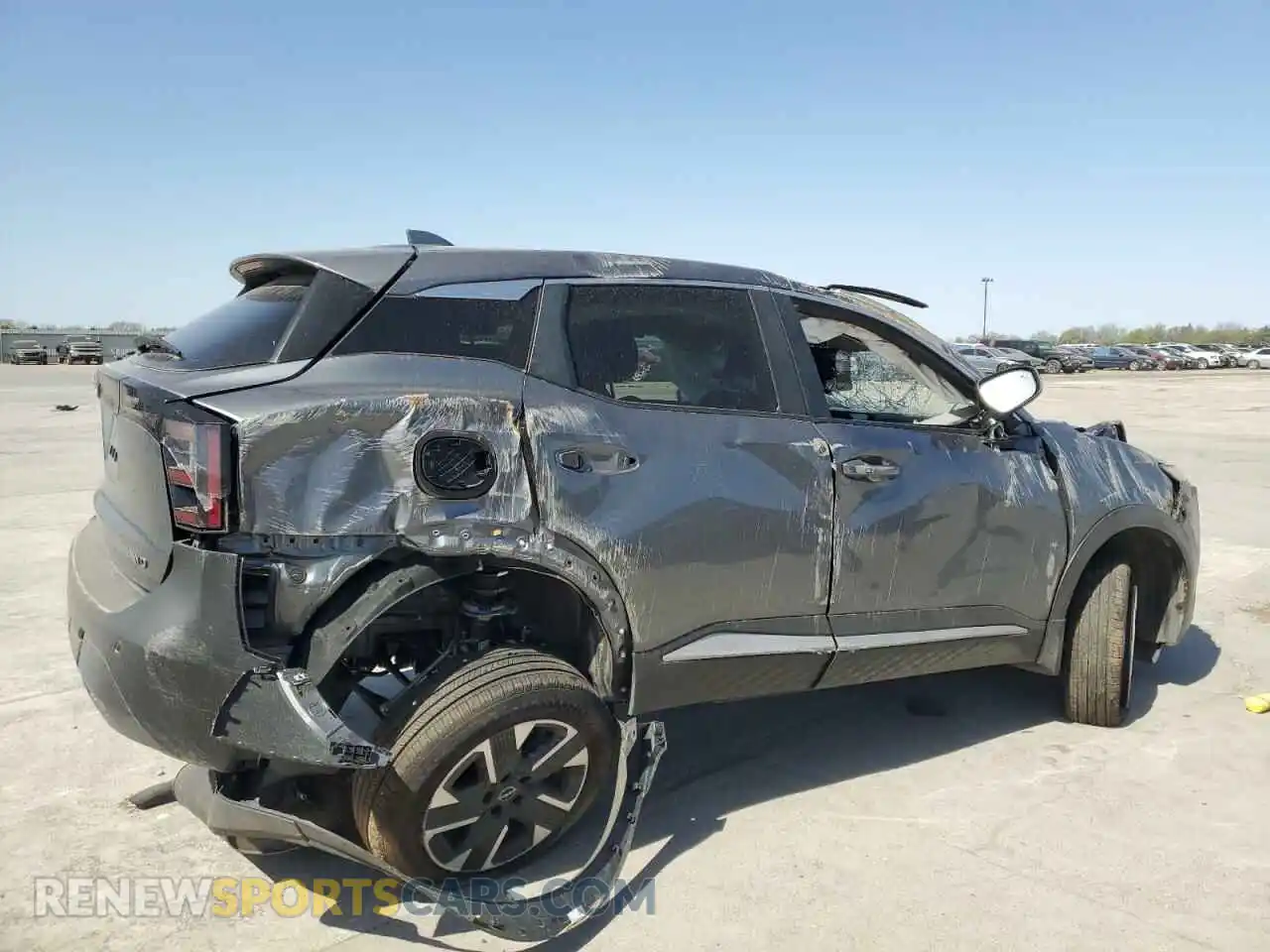 3 Photograph of a damaged car 3N8AP6CB3SL333299 NISSAN KICKS 2025
