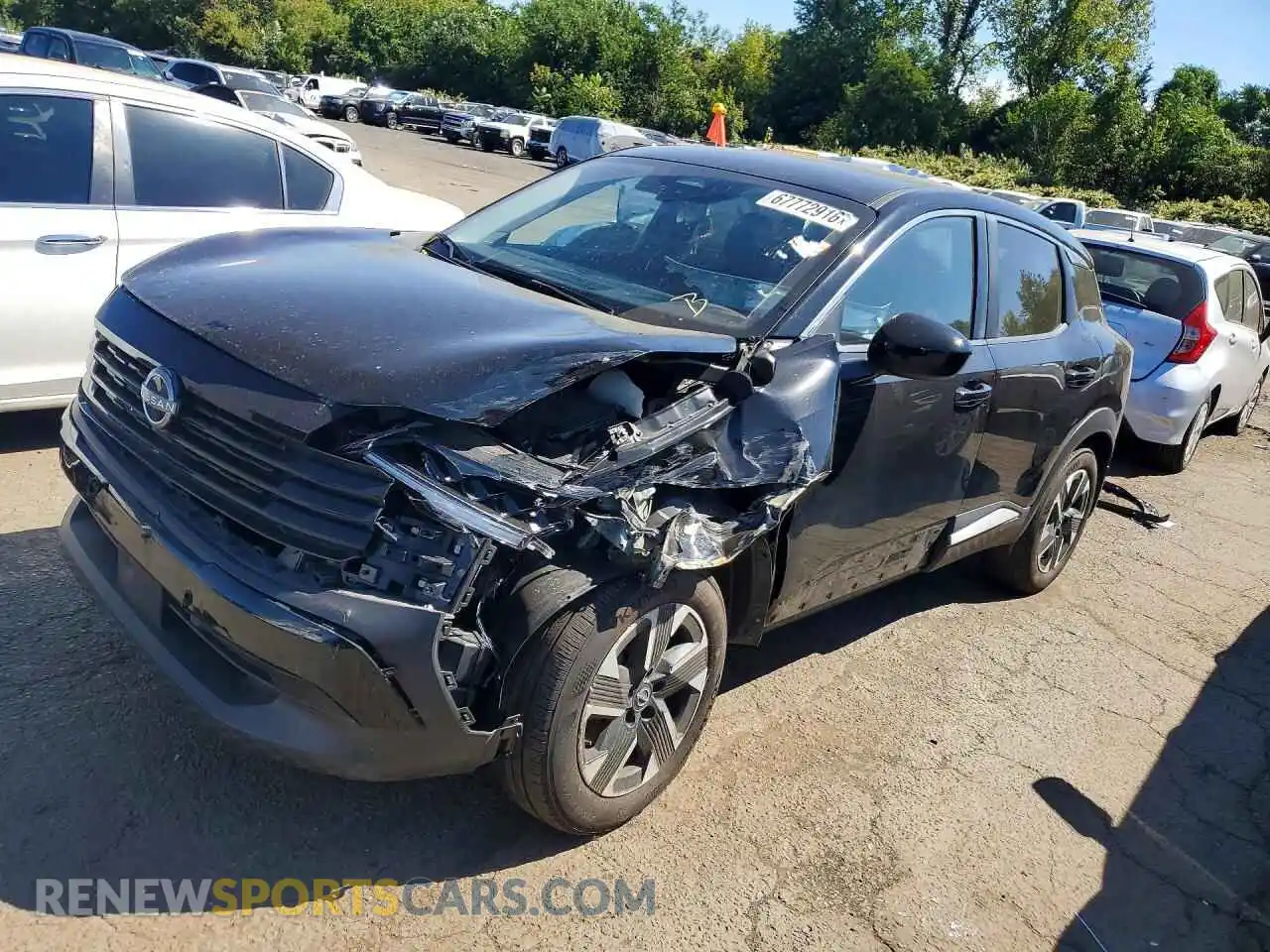 1 fotografías del automóvil dañado 3N8AP6CB3SL353794 NISSAN KICKS 2025