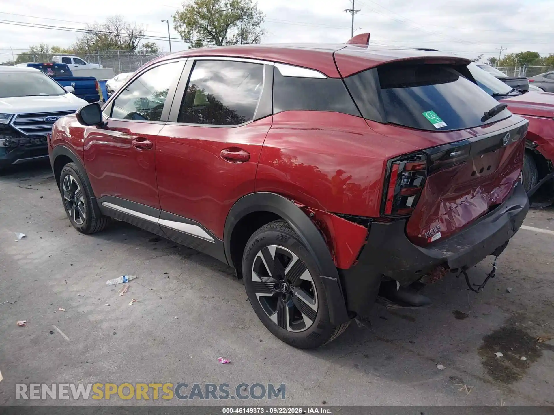 3 Photograph of a damaged car 3N8AP6CB3SL368683 NISSAN KICKS 2025