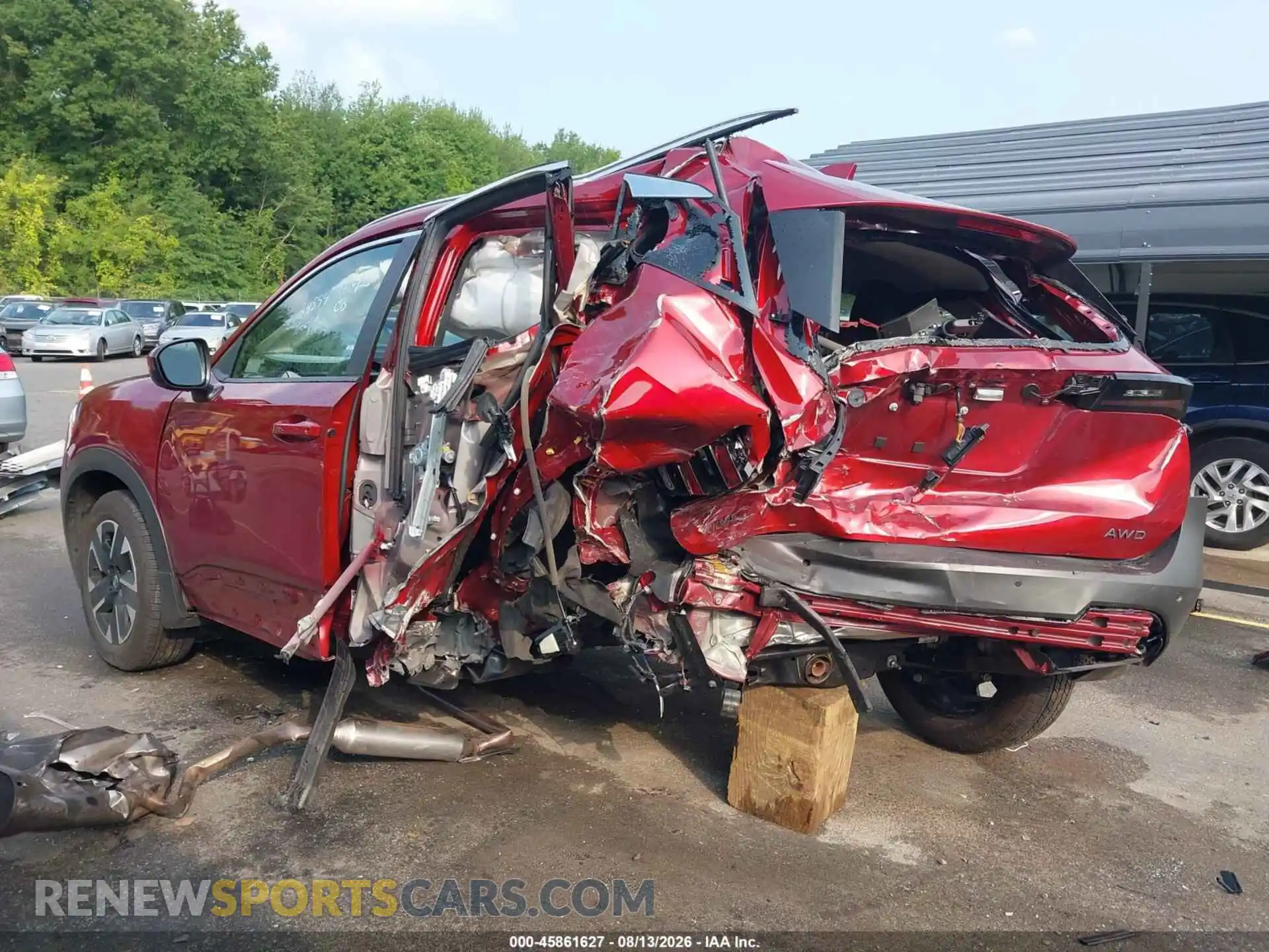 3 Photograph of a damaged car 3N8AP6CB3SL439042 NISSAN KICKS 2025