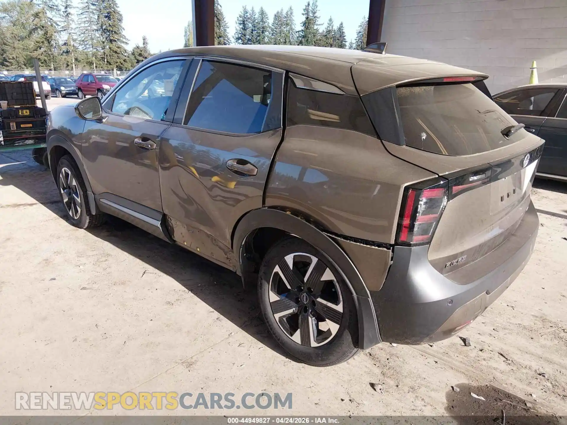 3 Photograph of a damaged car 3N8AP6CB4SL311327 NISSAN KICKS 2025