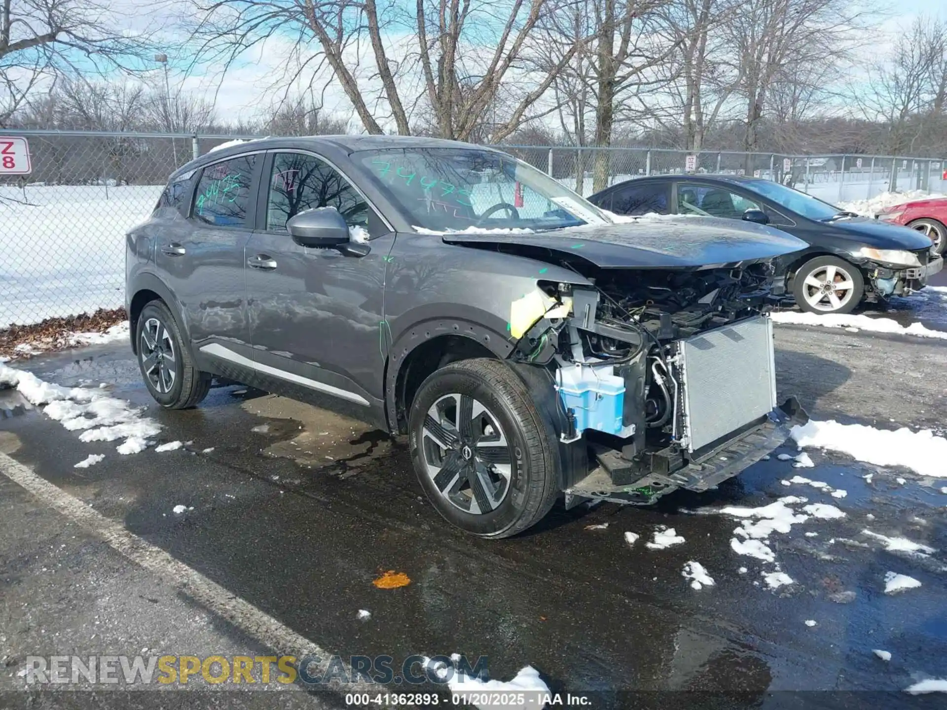 1 fotografías del automóvil dañado 3N8AP6CB4SL328516 NISSAN KICKS 2025