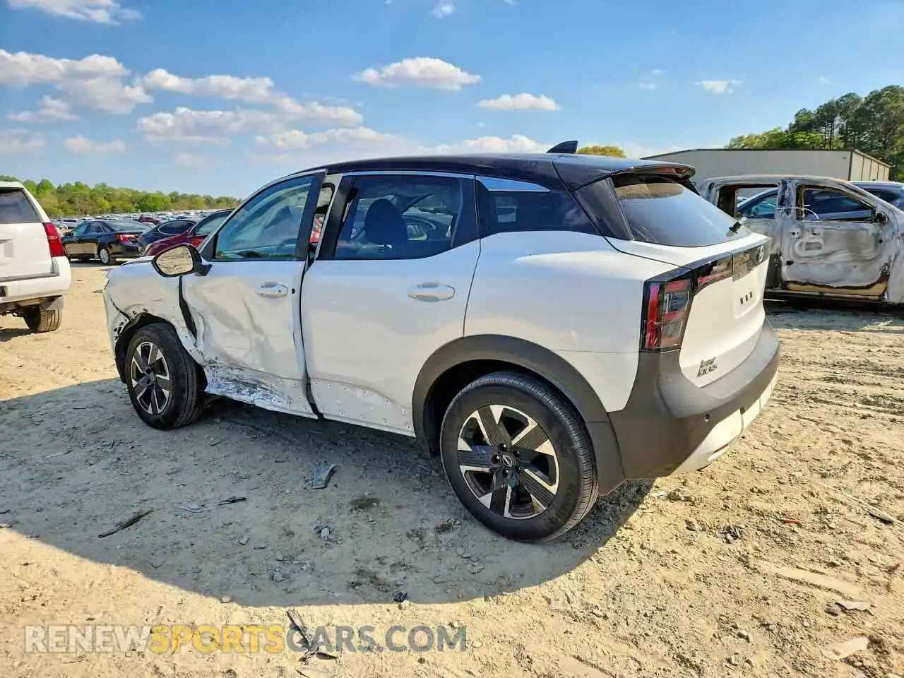 2 Photograph of a damaged car 3N8AP6CB4SL389445 NISSAN KICKS 2025