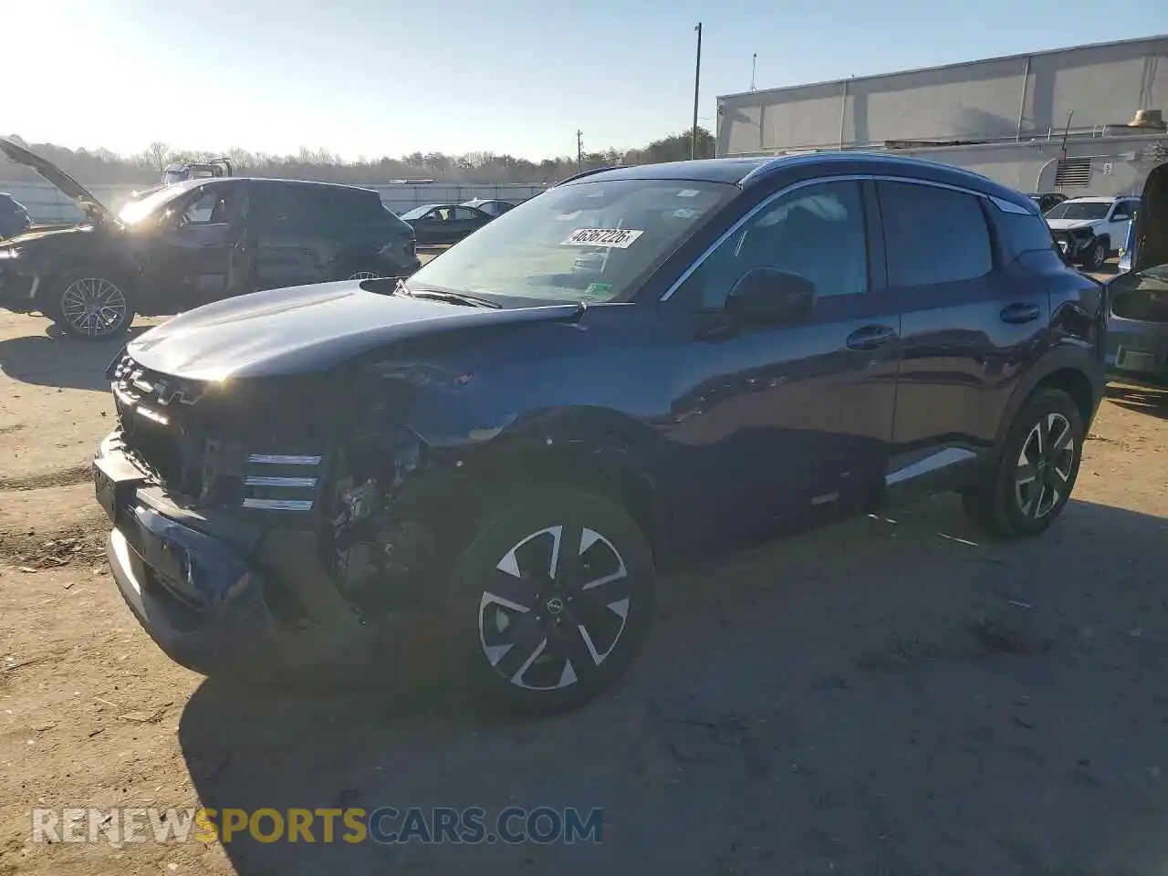 1 Photograph of a damaged car 3N8AP6CB4SL431970 NISSAN KICKS 2025