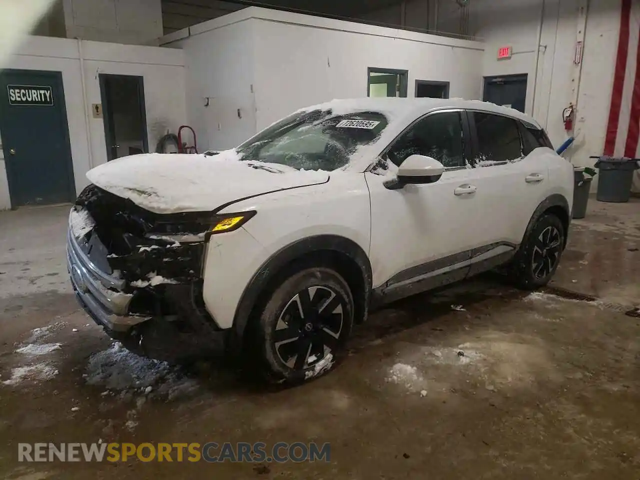 1 Photograph of a damaged car 3N8AP6CB5SL343851 NISSAN KICKS 2025