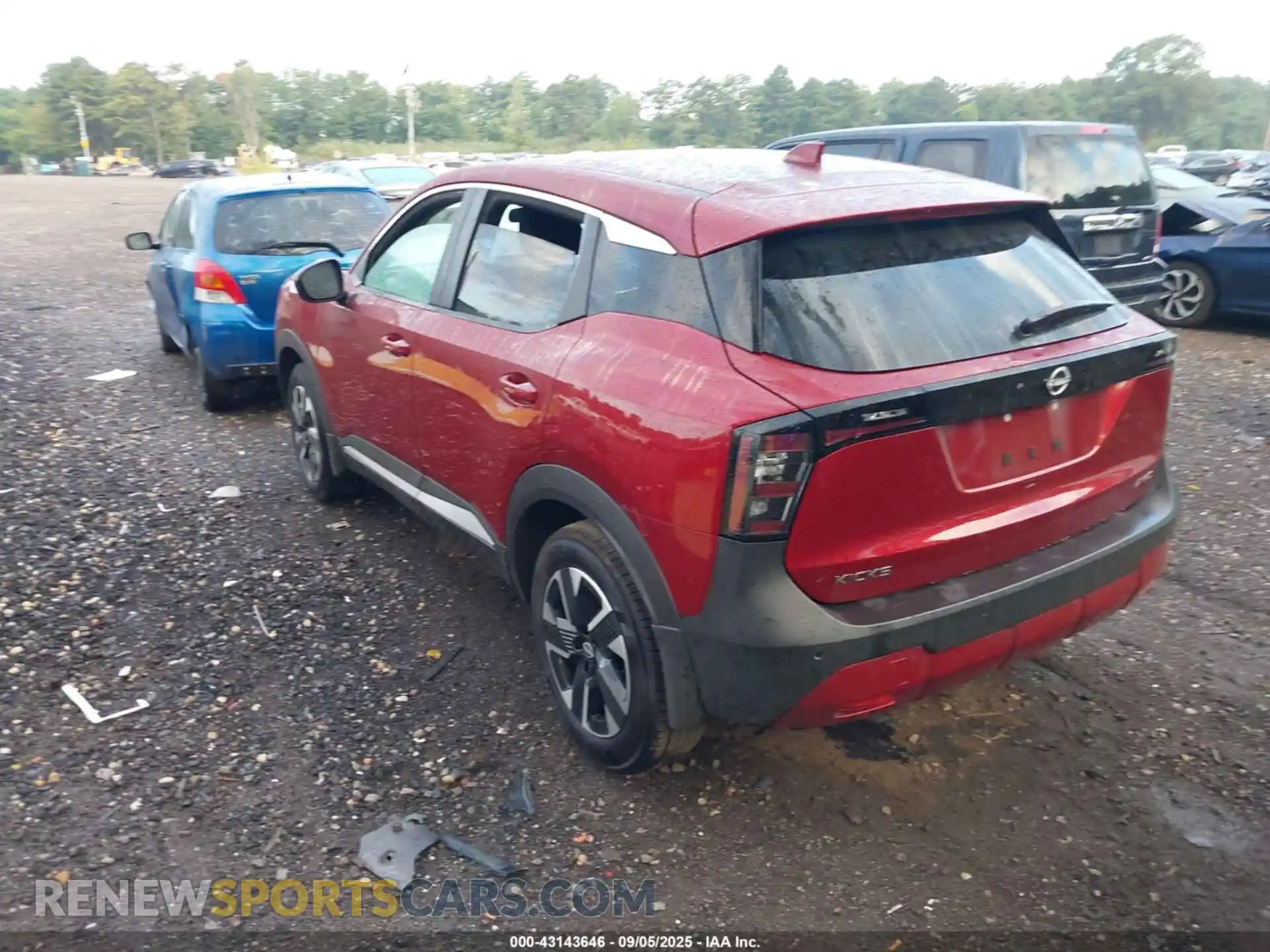 3 Photograph of a damaged car 3N8AP6CB5SL355658 NISSAN KICKS 2025