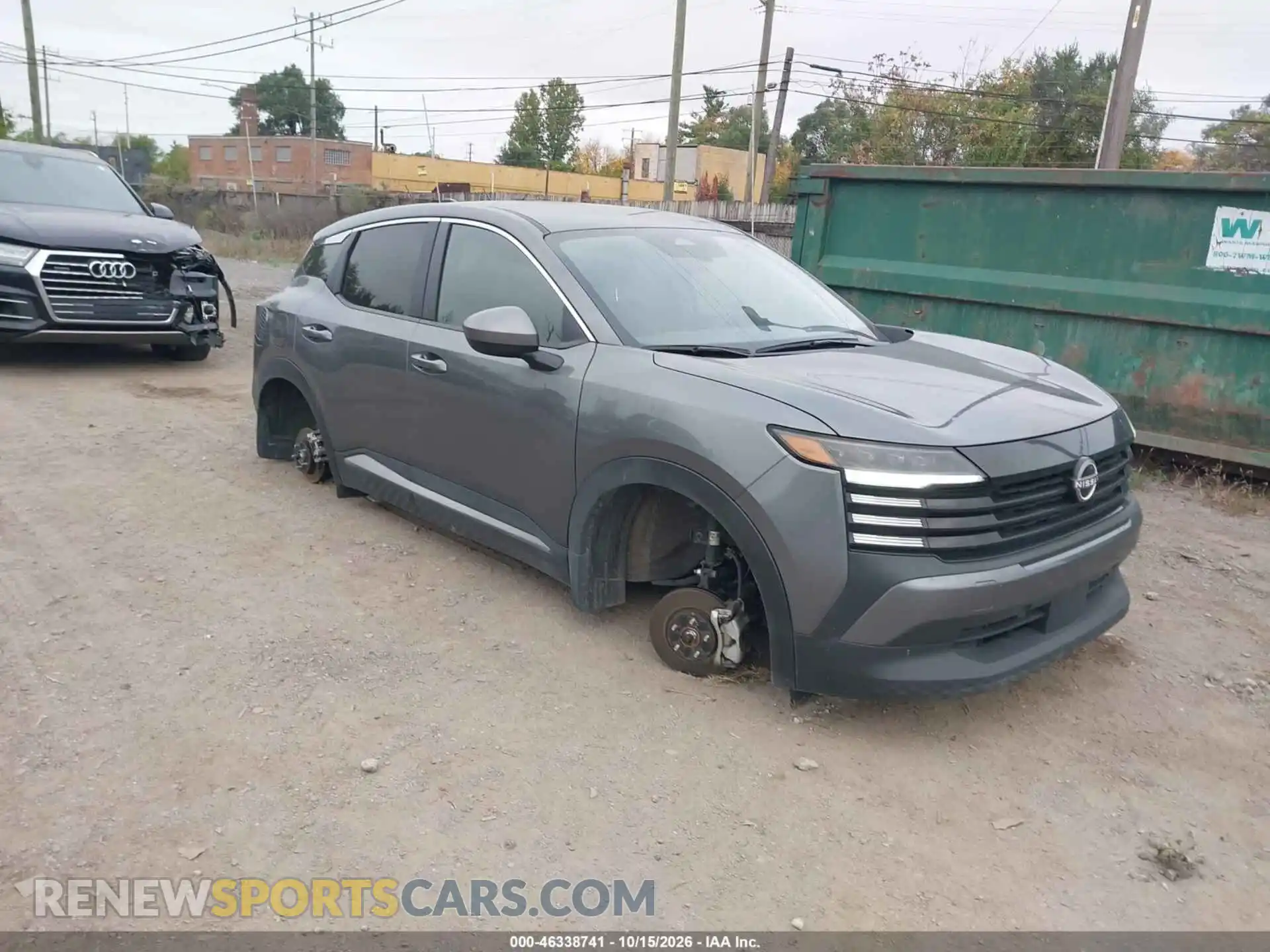 1 Photograph of a damaged car 3N8AP6CB5SL379717 NISSAN KICKS 2025