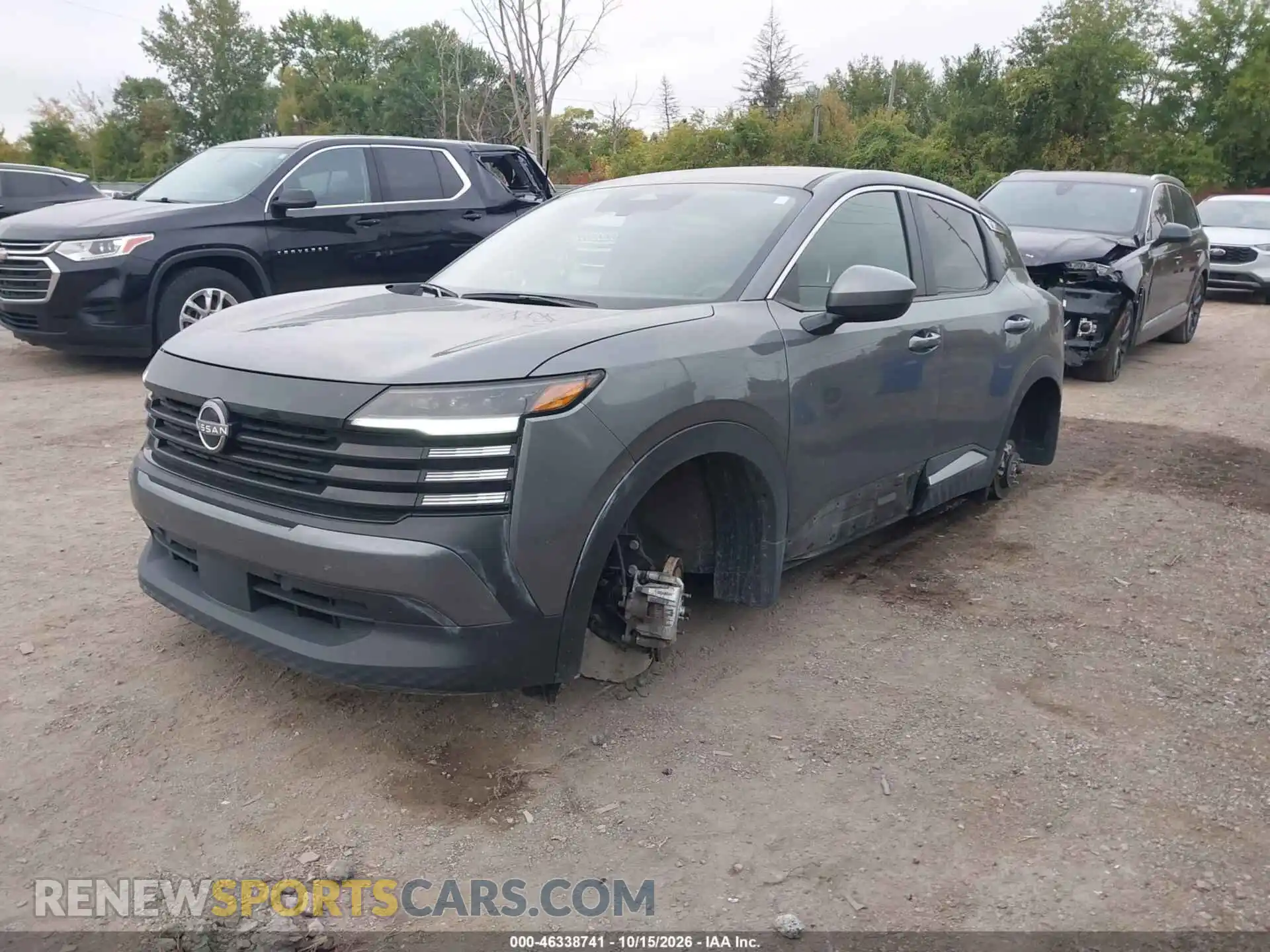 2 Photograph of a damaged car 3N8AP6CB5SL379717 NISSAN KICKS 2025