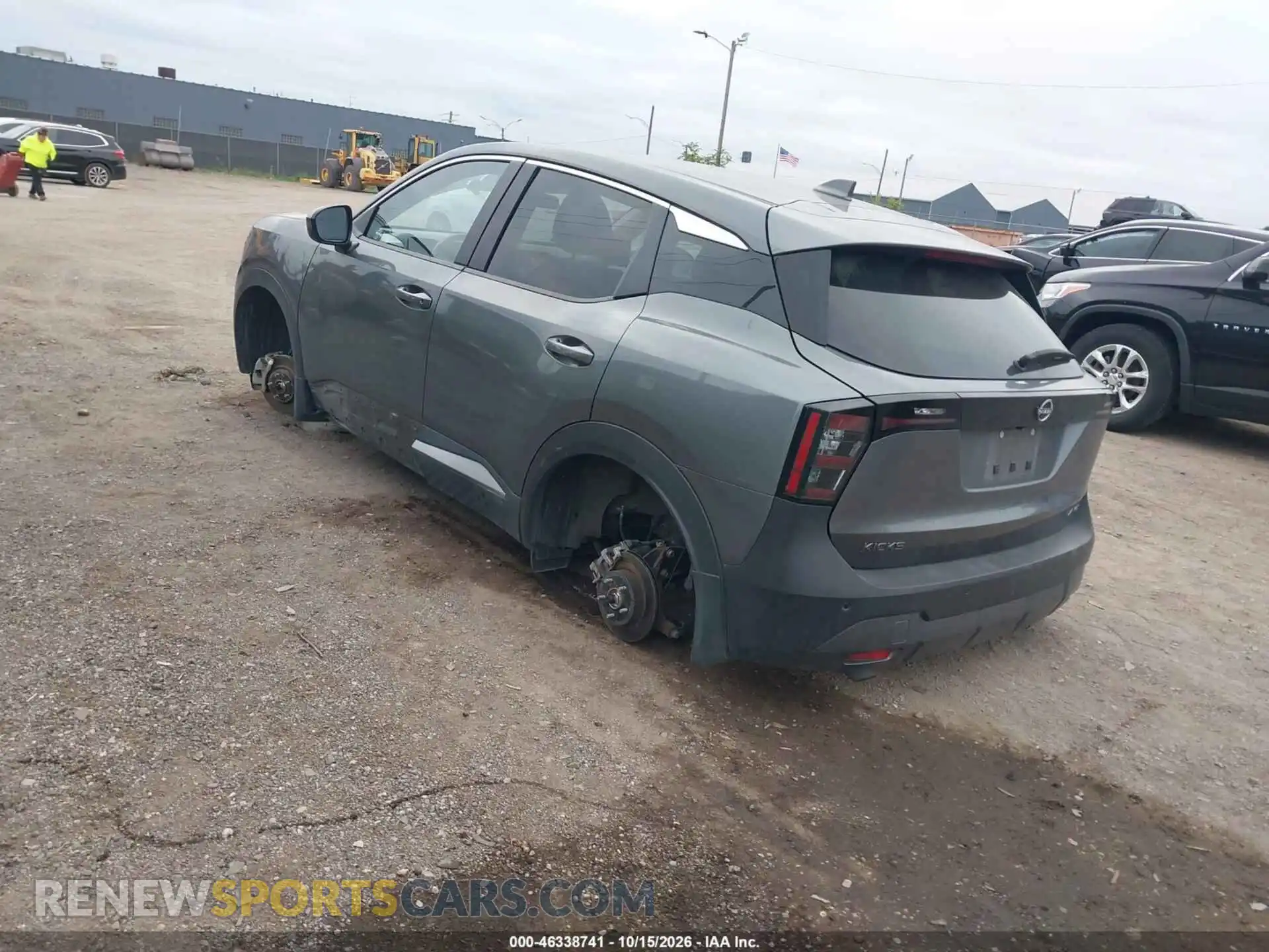 3 Photograph of a damaged car 3N8AP6CB5SL379717 NISSAN KICKS 2025