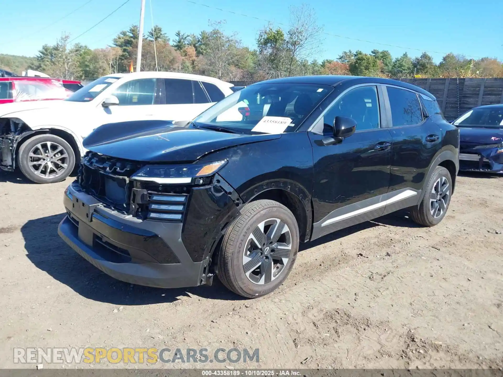 2 Photograph of a damaged car 3N8AP6CB6SL343504 NISSAN KICKS 2025