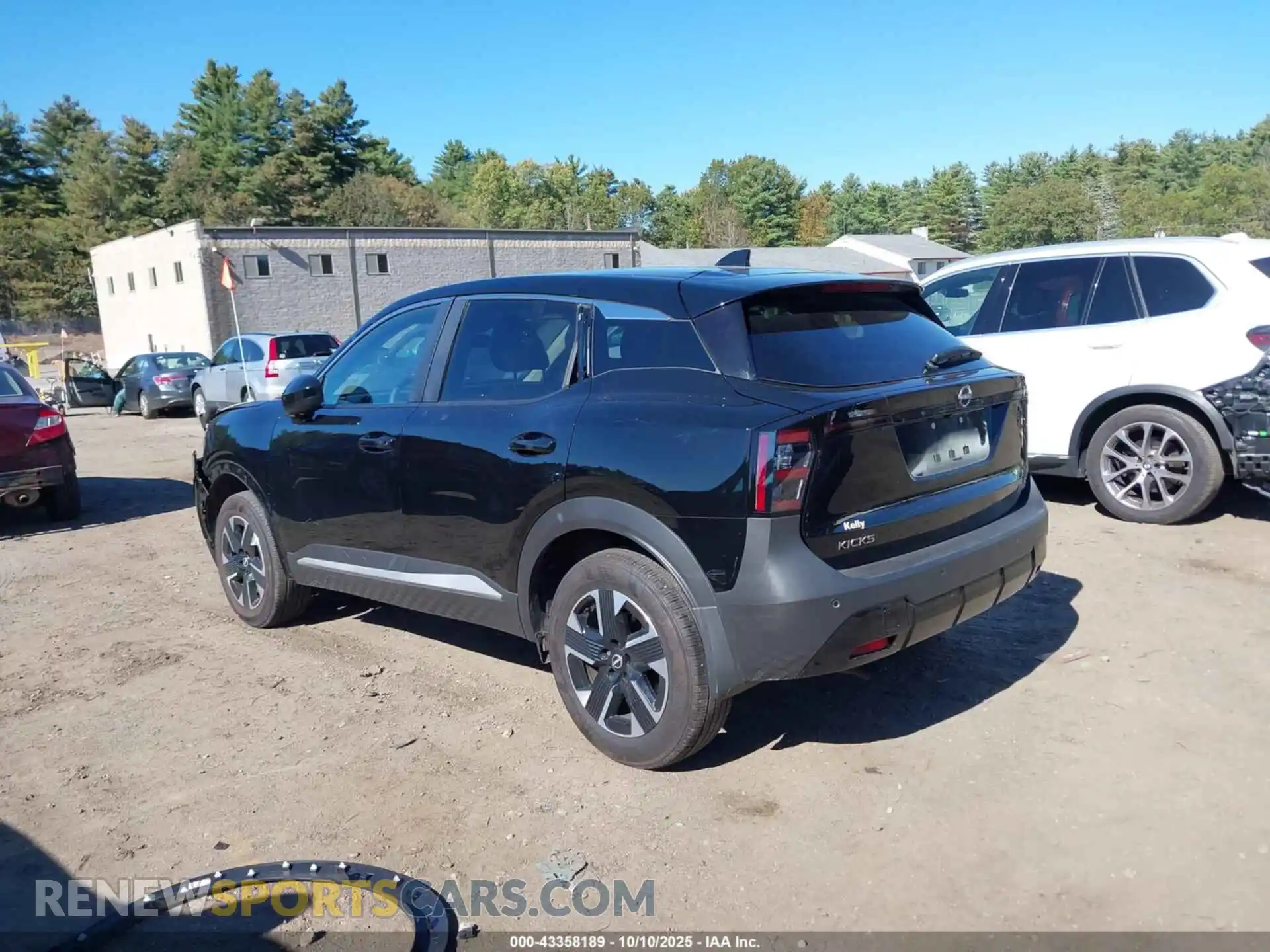 3 Photograph of a damaged car 3N8AP6CB6SL343504 NISSAN KICKS 2025