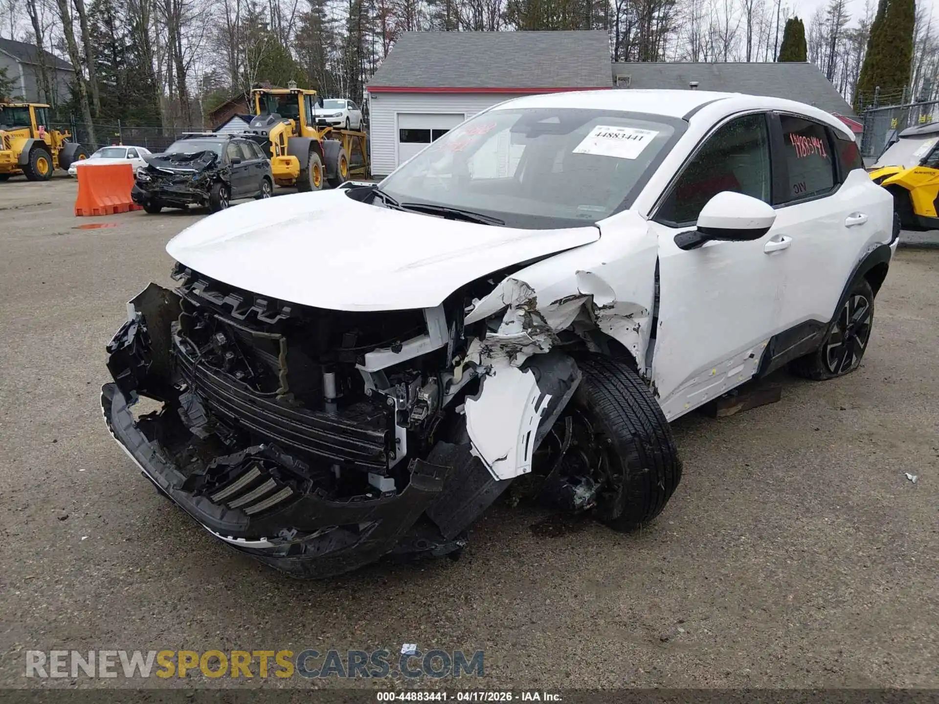 2 Photograph of a damaged car 3N8AP6CB6SL407718 NISSAN KICKS 2025