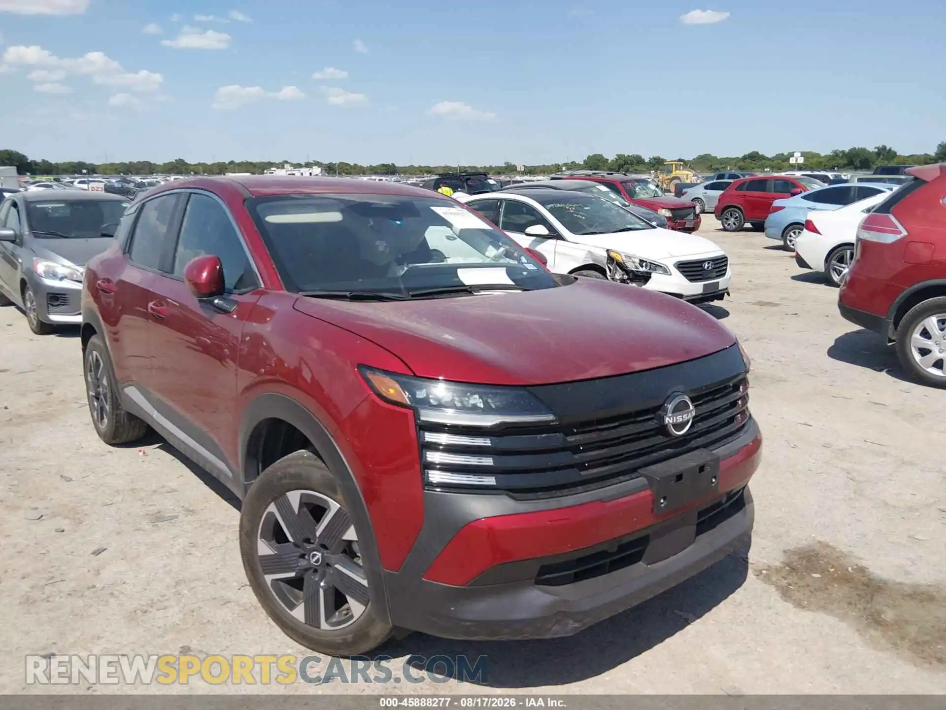1 fotografías del automóvil dañado 3N8AP6CB7SL321964 NISSAN KICKS 2025