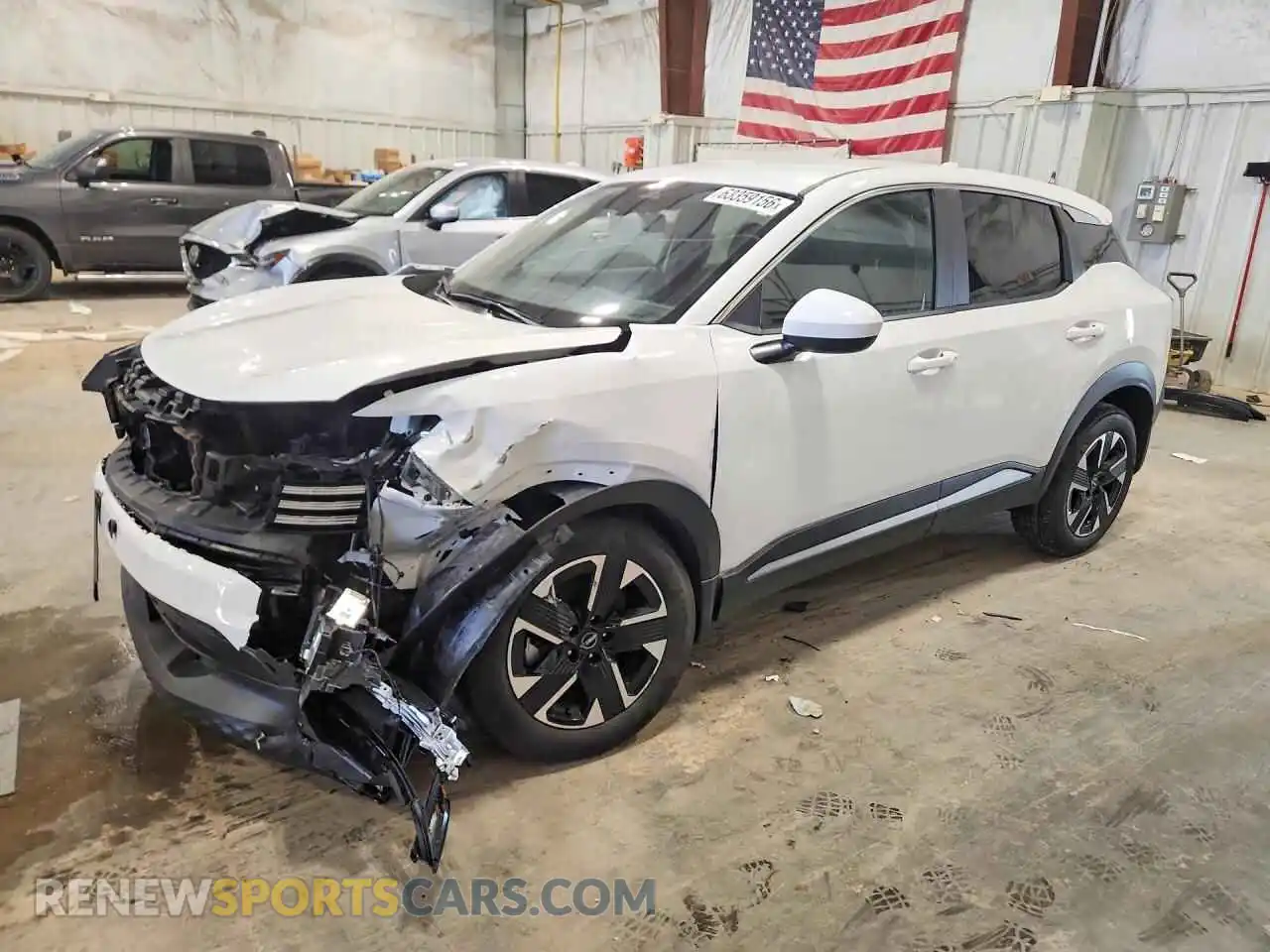 1 Photograph of a damaged car 3N8AP6CB7SL354155 NISSAN KICKS 2025