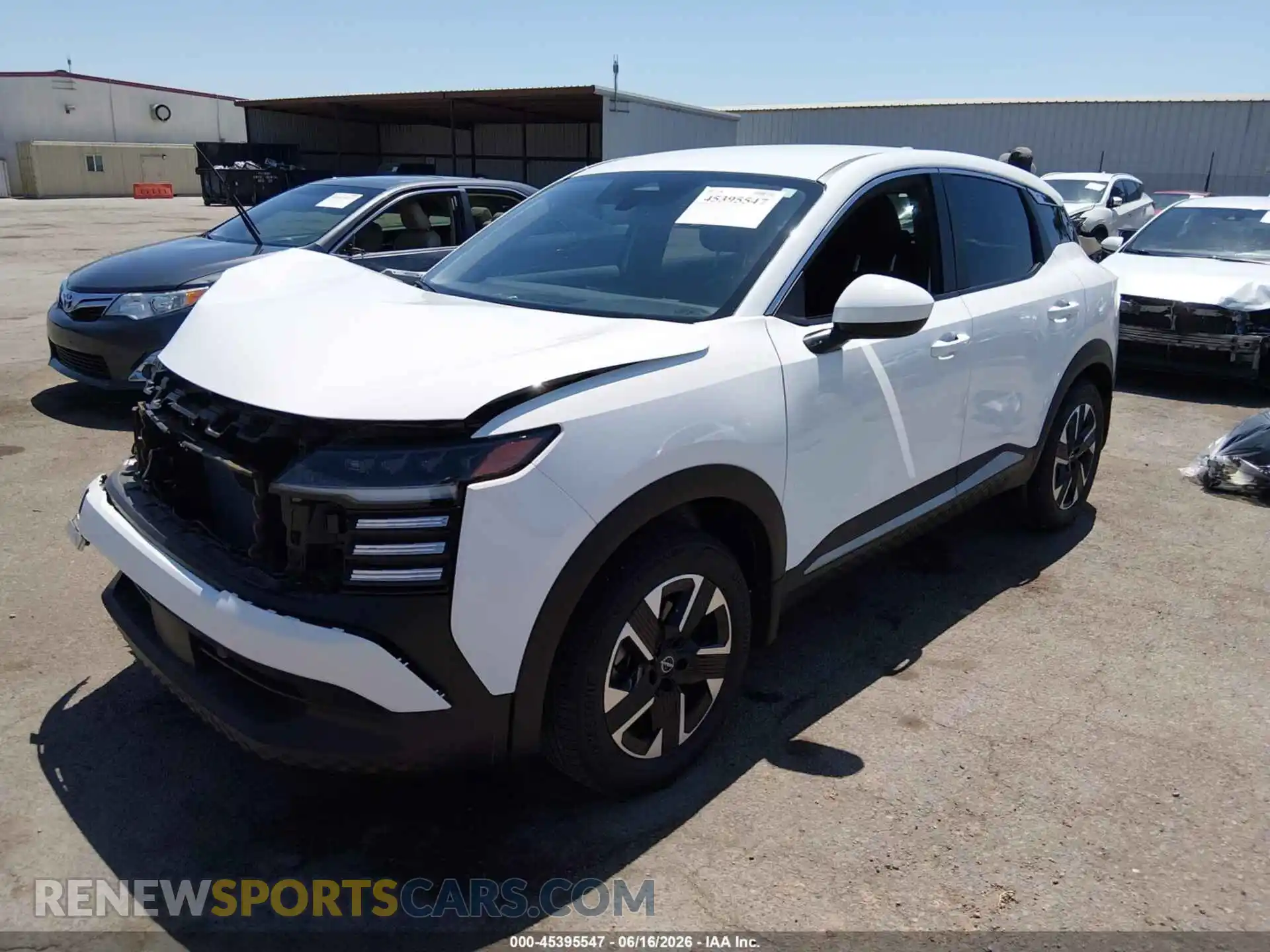 2 Photograph of a damaged car 3N8AP6CB7SL405315 NISSAN KICKS 2025
