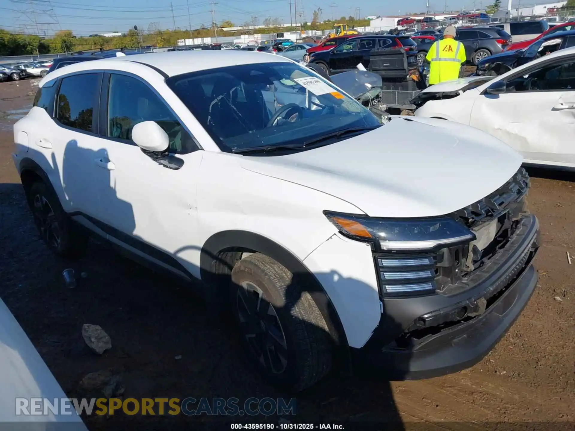 1 Photograph of a damaged car 3N8AP6CB7SL405945 NISSAN KICKS 2025