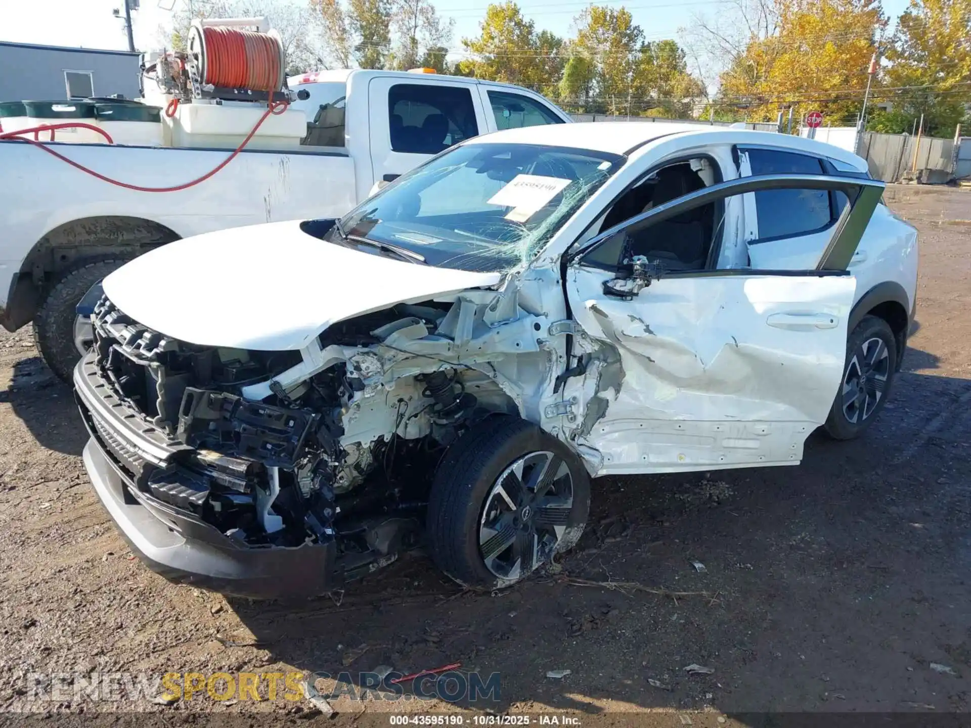 2 Photograph of a damaged car 3N8AP6CB7SL405945 NISSAN KICKS 2025