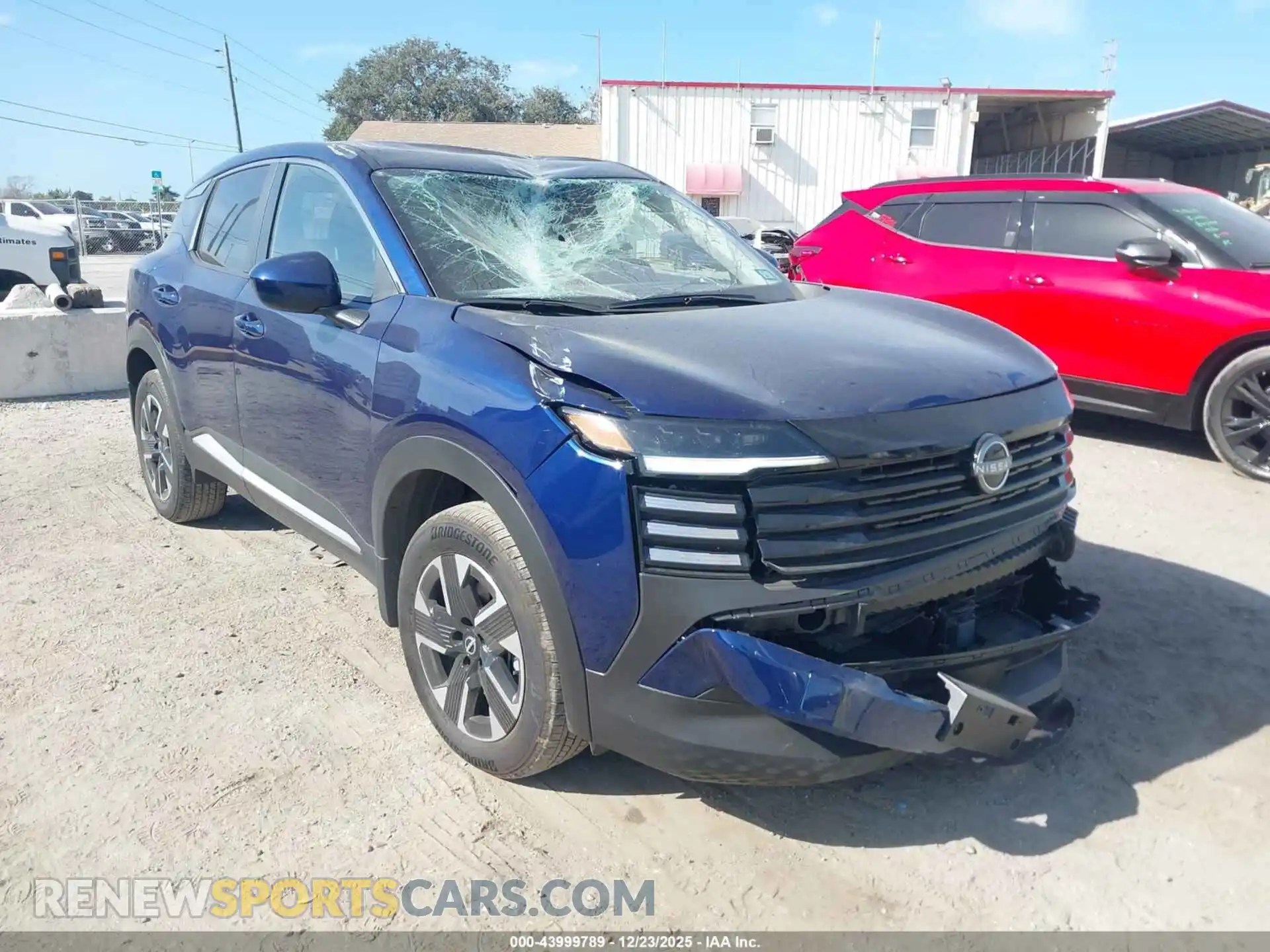 1 Photograph of a damaged car 3N8AP6CB7SL412233 NISSAN KICKS 2025