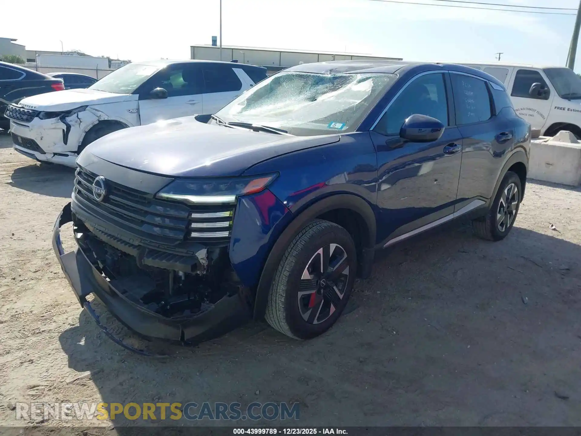 2 Photograph of a damaged car 3N8AP6CB7SL412233 NISSAN KICKS 2025