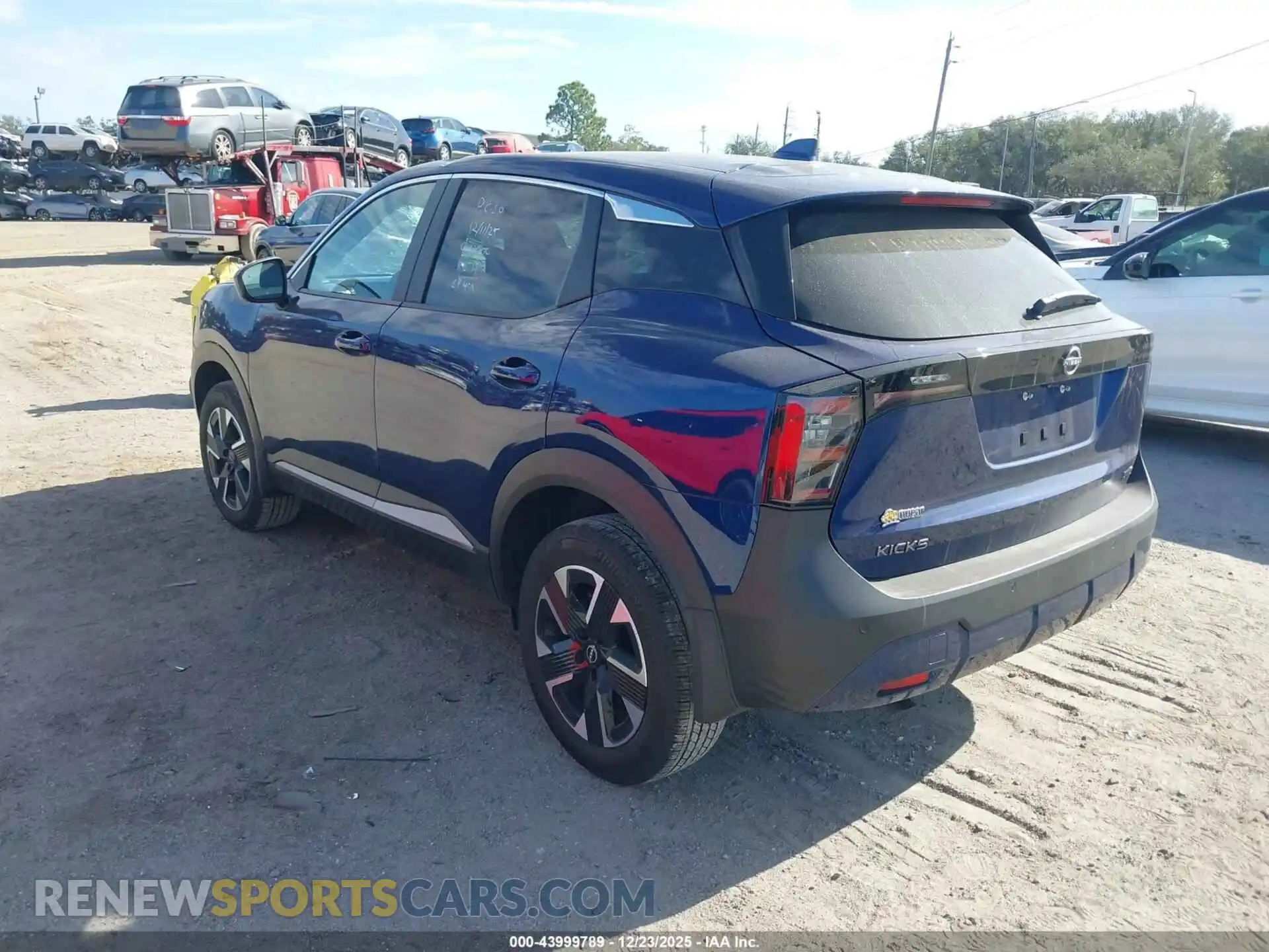 3 Photograph of a damaged car 3N8AP6CB7SL412233 NISSAN KICKS 2025