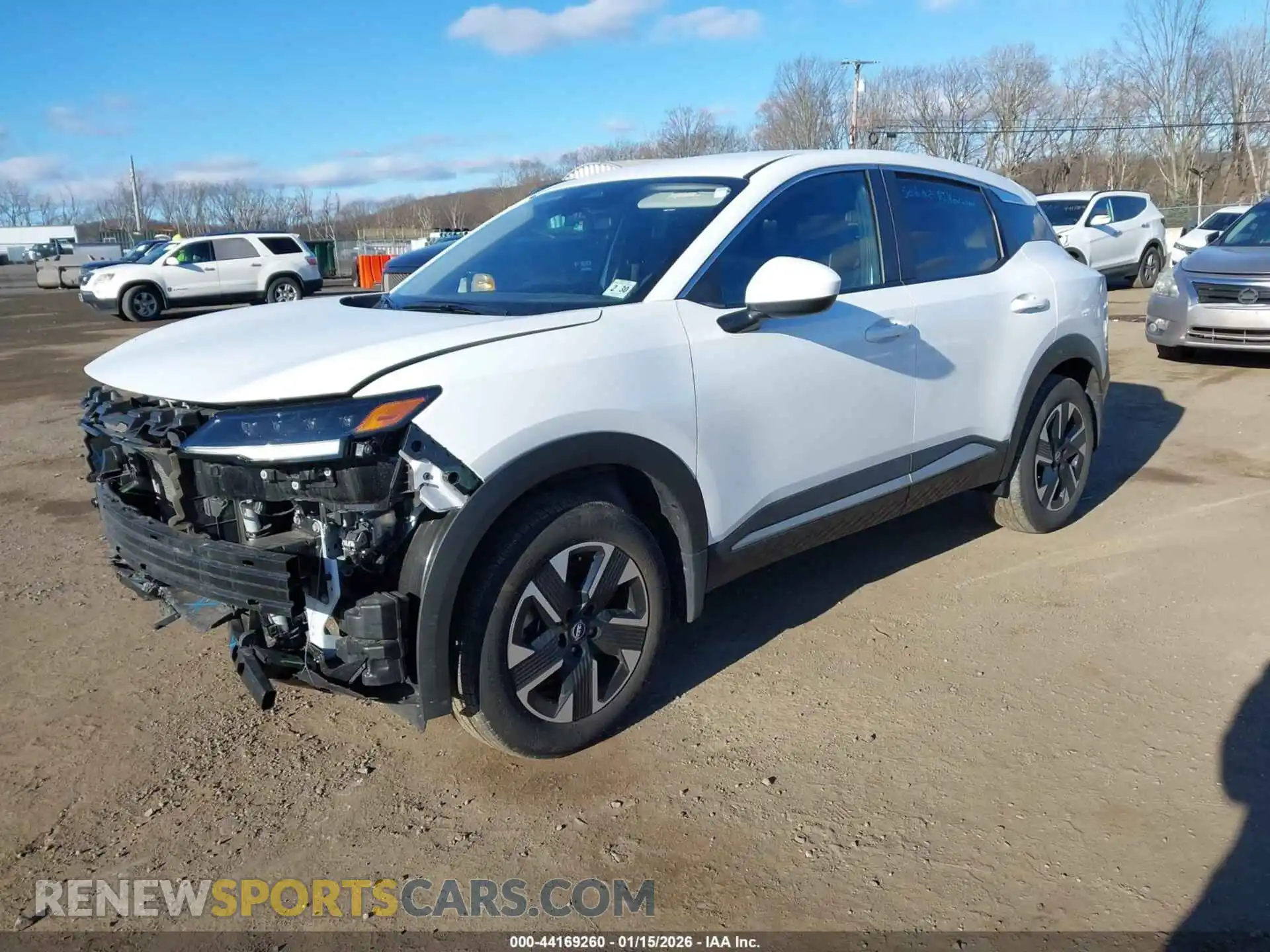 2 Photograph of a damaged car 3N8AP6CB8SL333671 NISSAN KICKS 2025