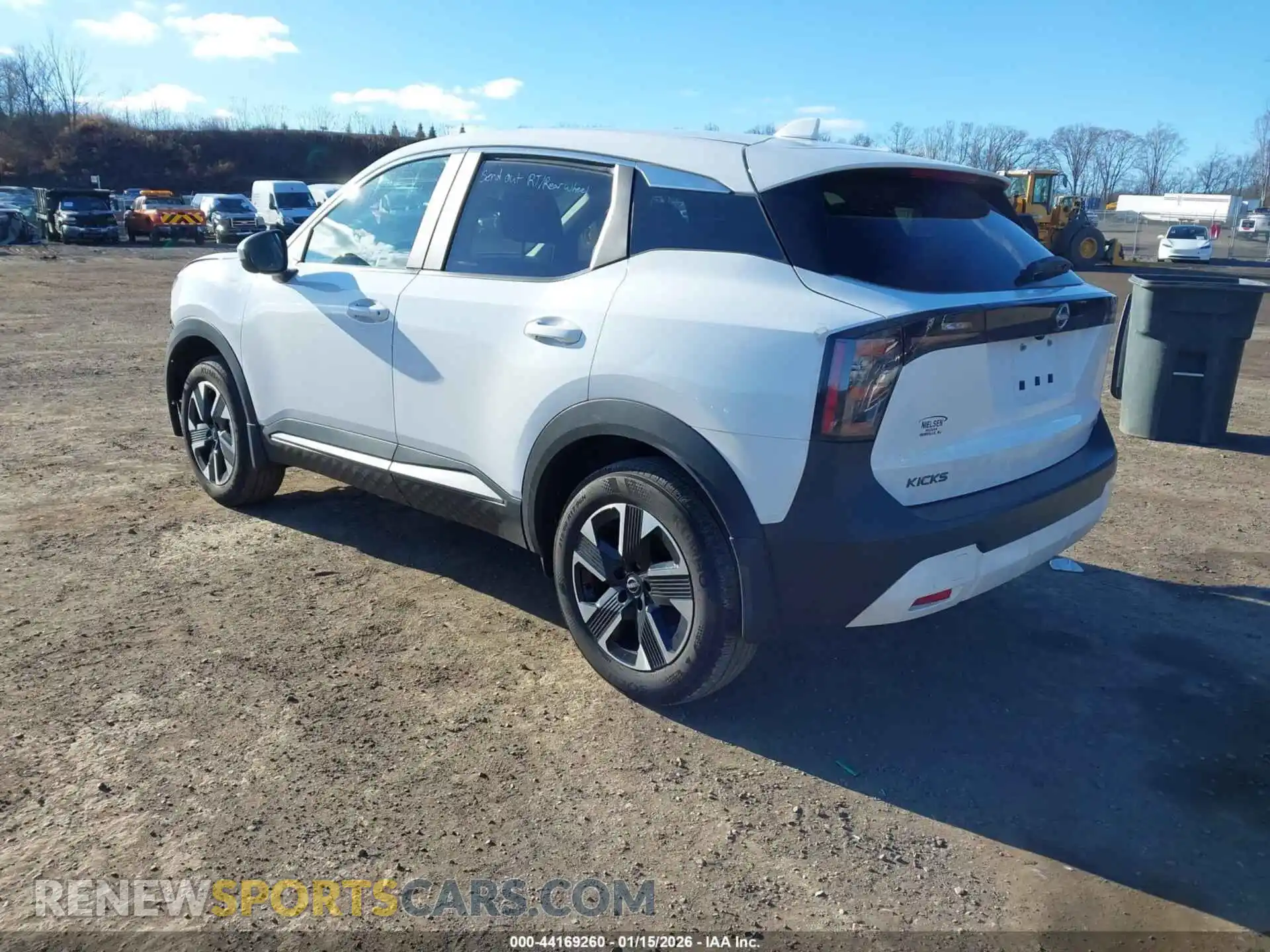 3 Photograph of a damaged car 3N8AP6CB8SL333671 NISSAN KICKS 2025