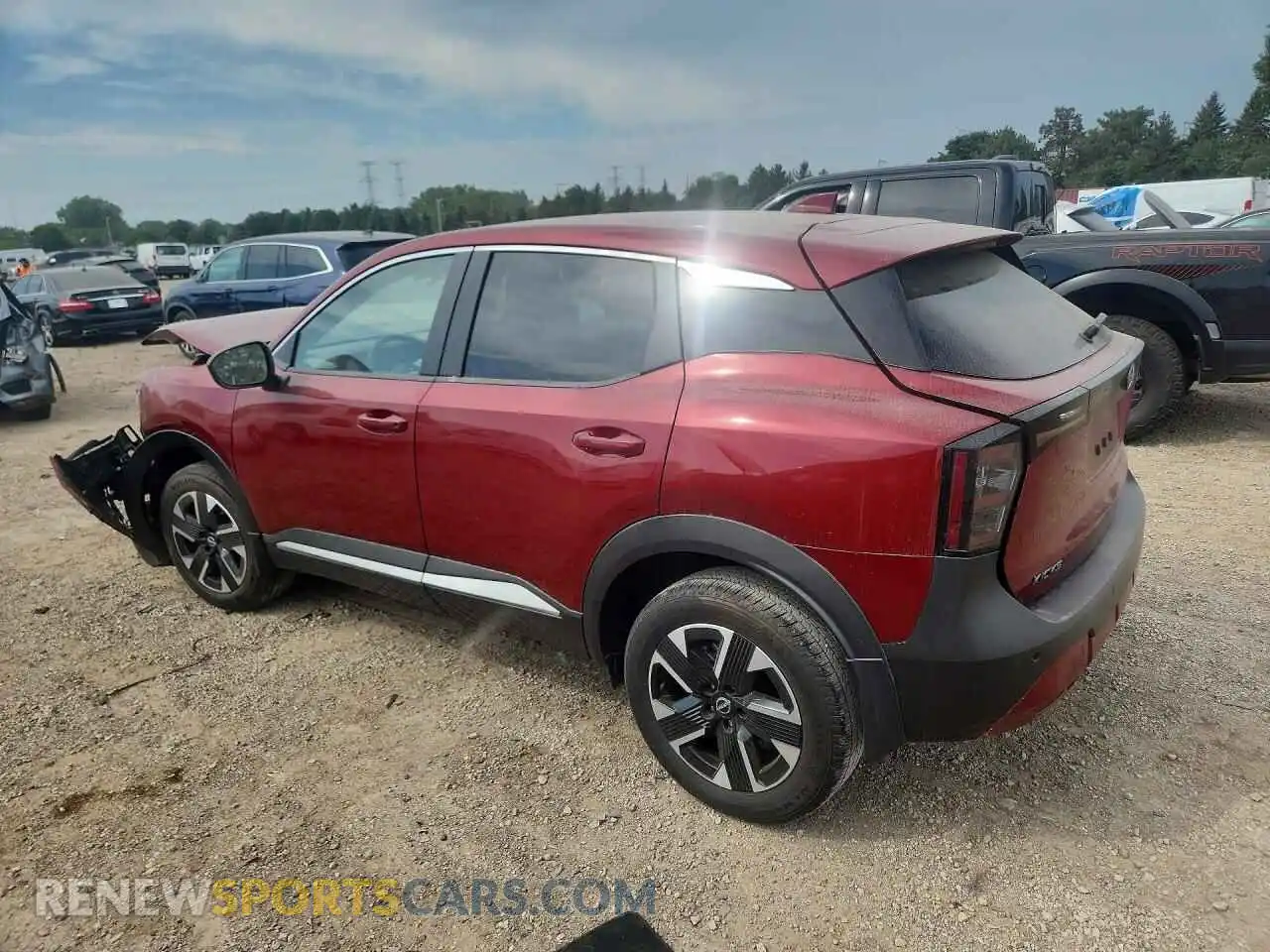 2 Photograph of a damaged car 3N8AP6CB8SL345044 NISSAN KICKS 2025