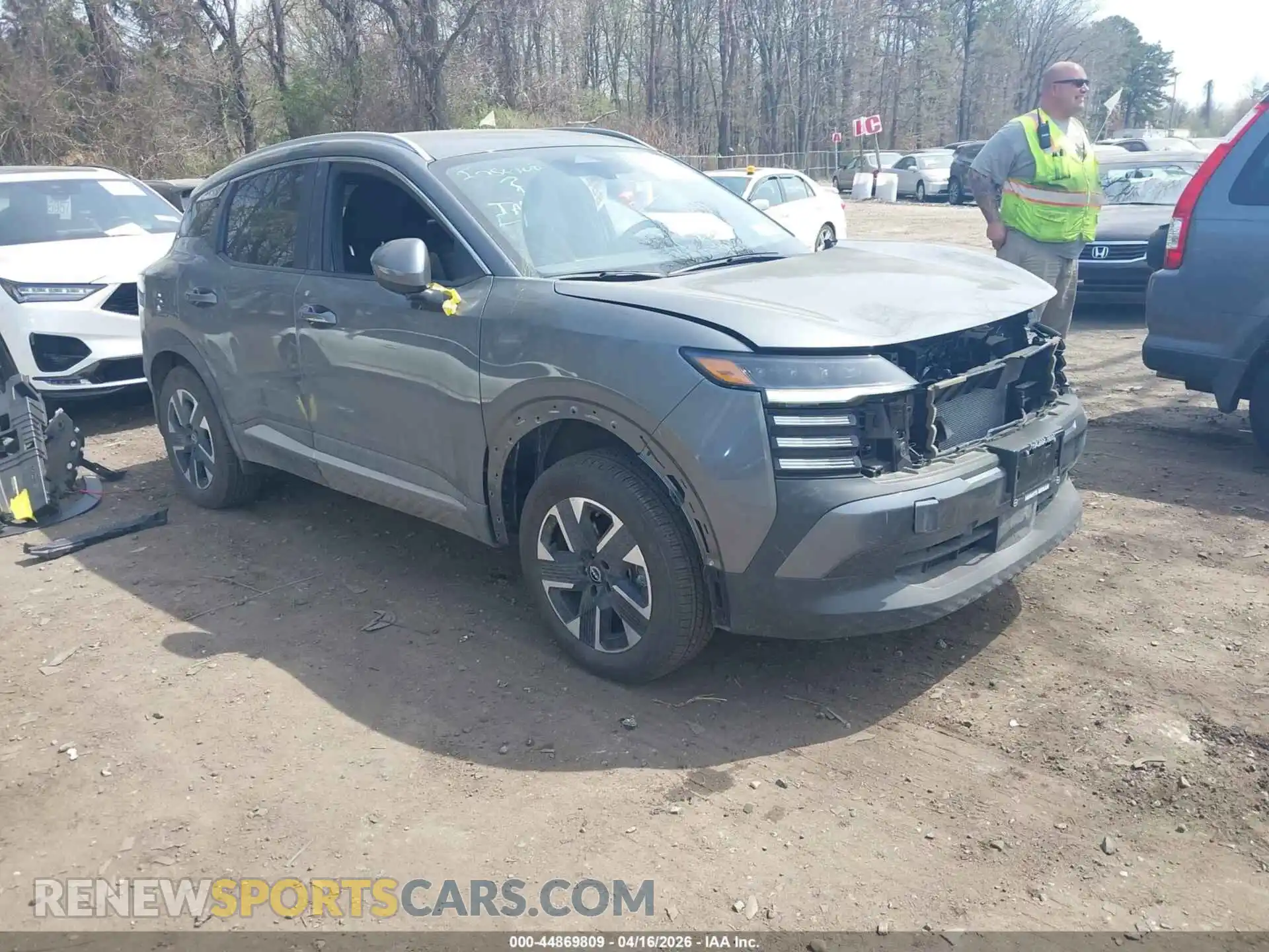 1 Photograph of a damaged car 3N8AP6CB8SL435830 NISSAN KICKS 2025