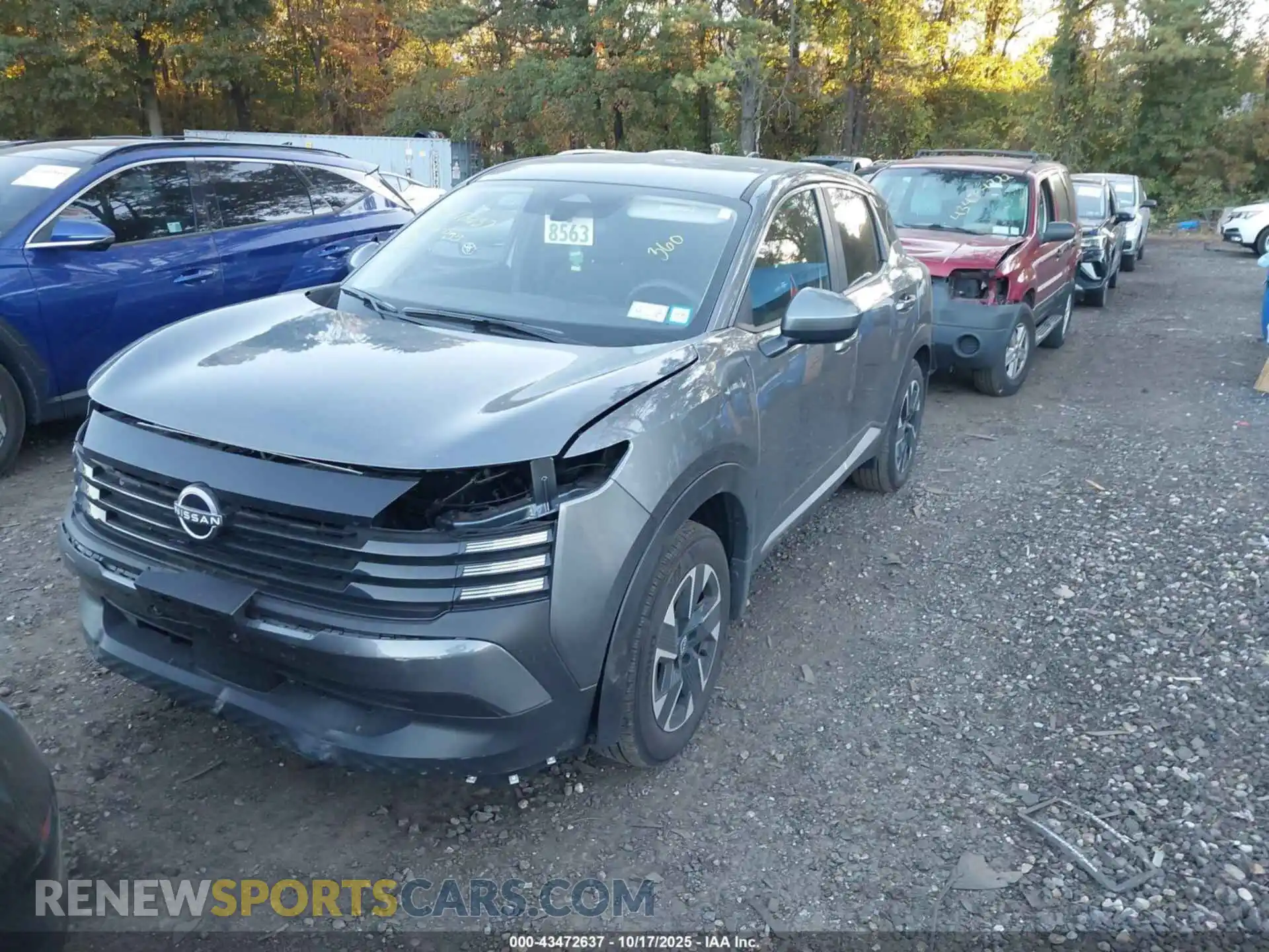 2 Photograph of a damaged car 3N8AP6CB9SL312974 NISSAN KICKS 2025