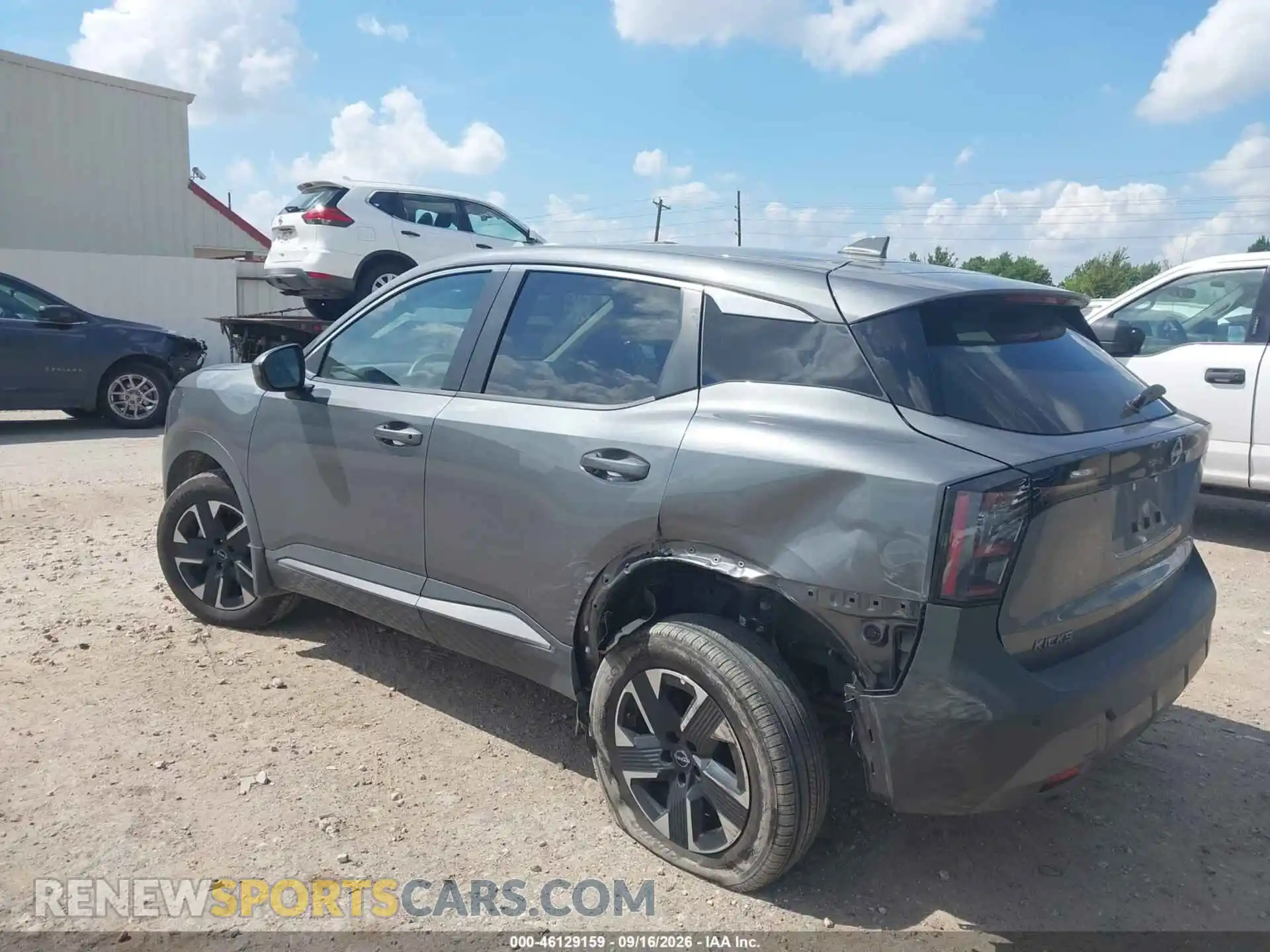 3 Photograph of a damaged car 3N8AP6CB9SL389974 NISSAN KICKS 2025