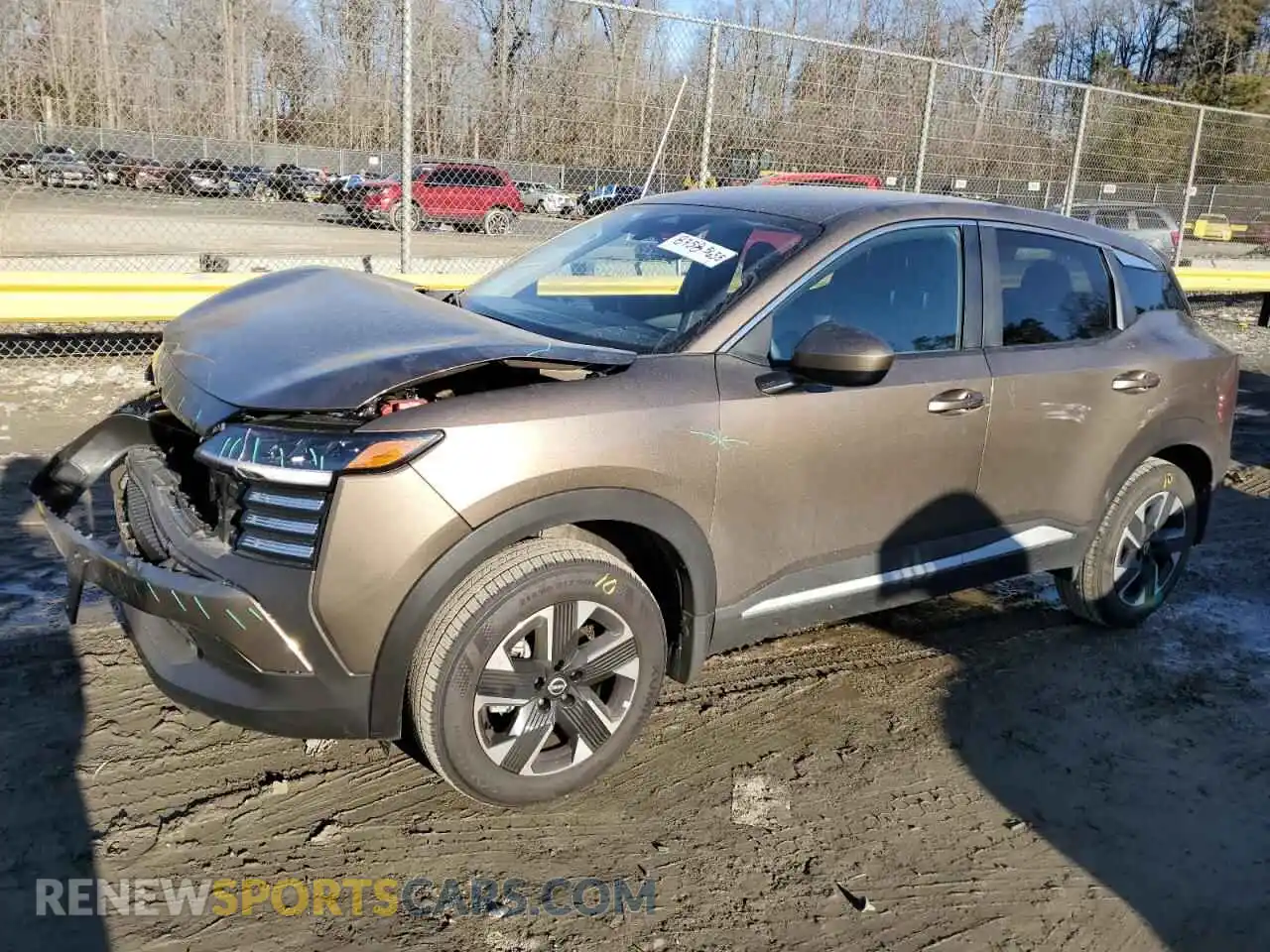 1 Photograph of a damaged car 3N8AP6CBXSL311493 NISSAN KICKS 2025