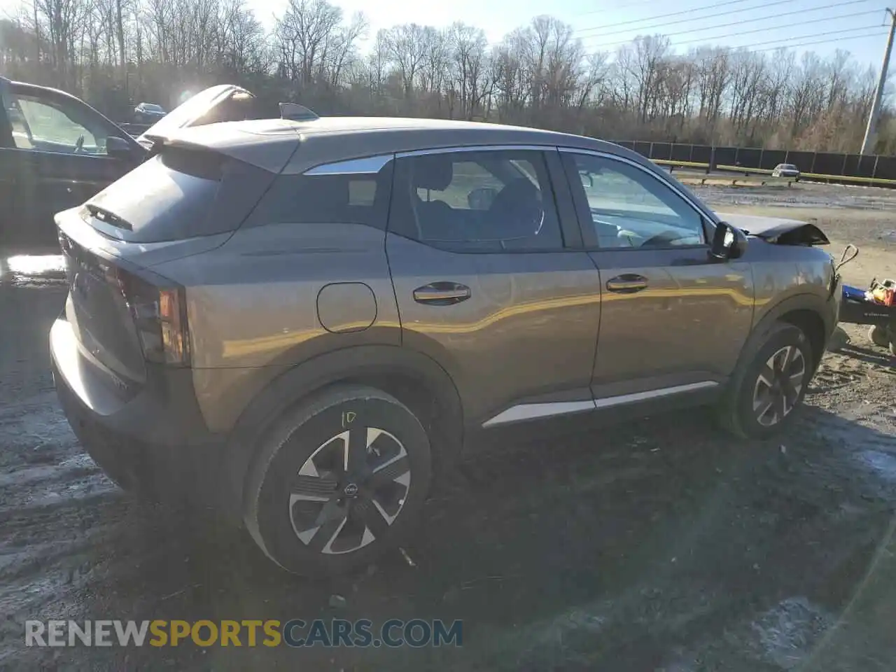 3 Photograph of a damaged car 3N8AP6CBXSL311493 NISSAN KICKS 2025