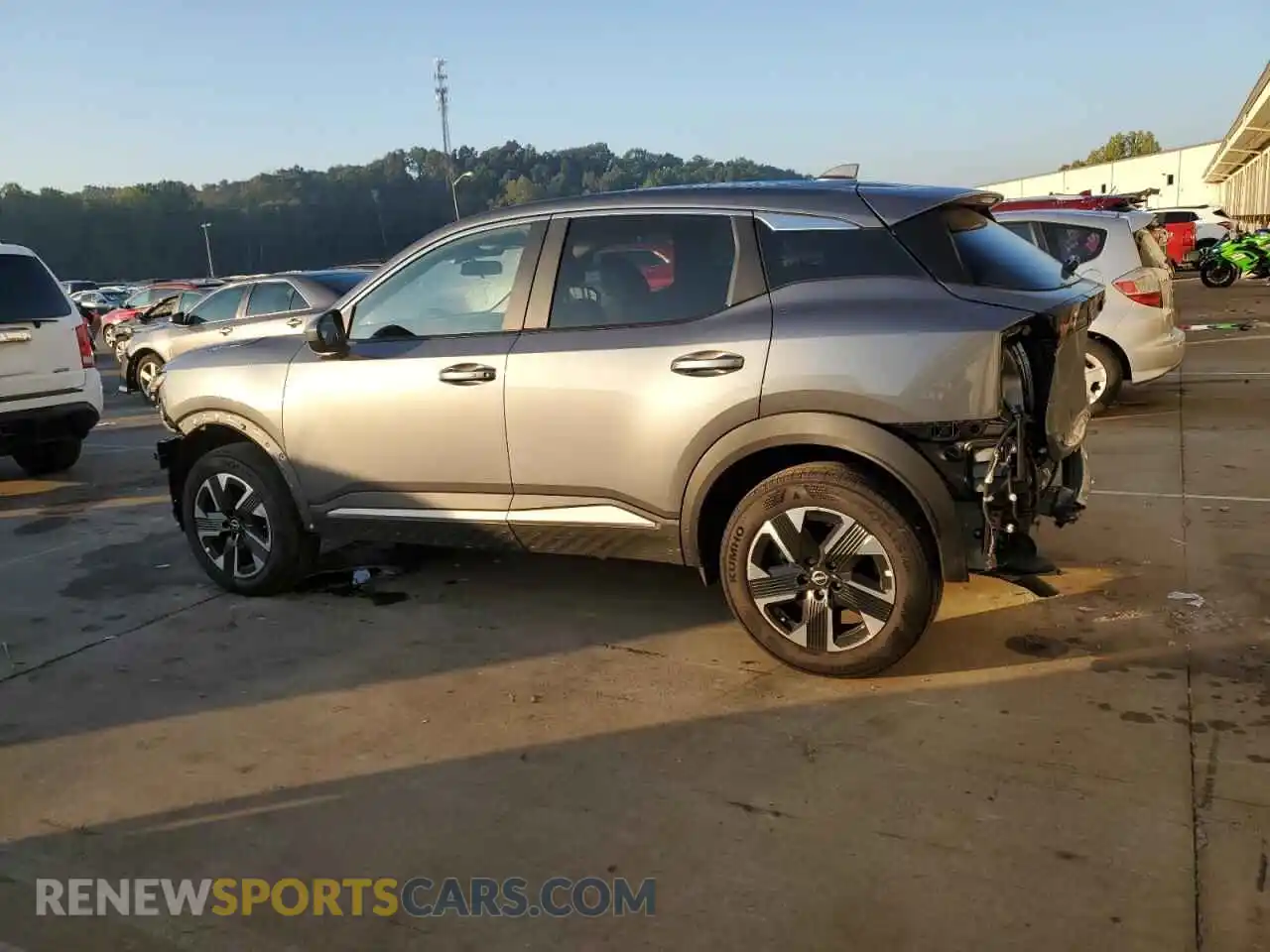 2 Photograph of a damaged car 3N8AP6CBXSL318623 NISSAN KICKS 2025