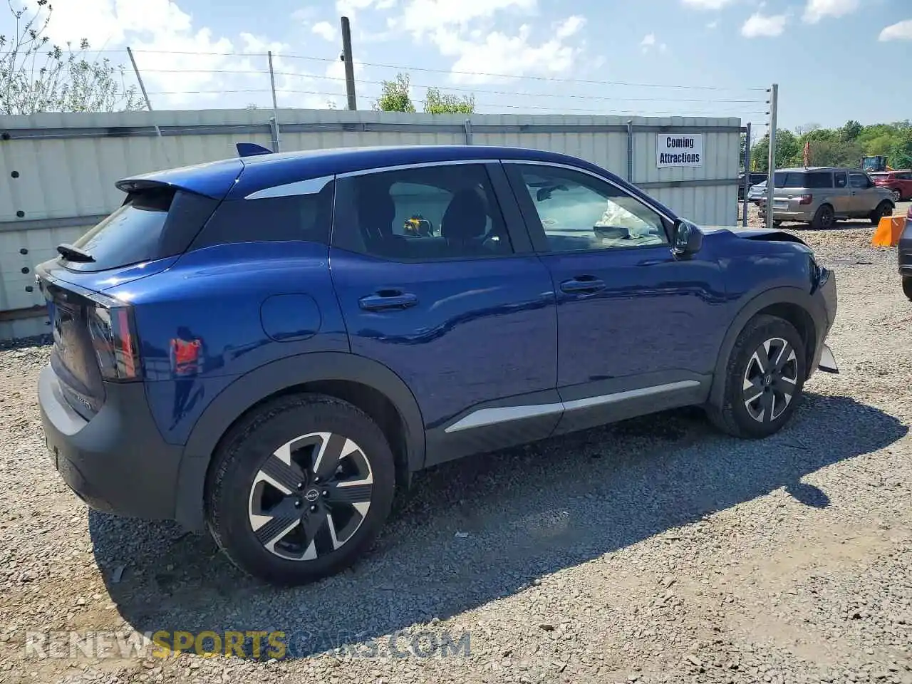 3 Фотография поврежденного автомобиля 3N8AP6CBXSL326303 NISSAN KICKS 2025