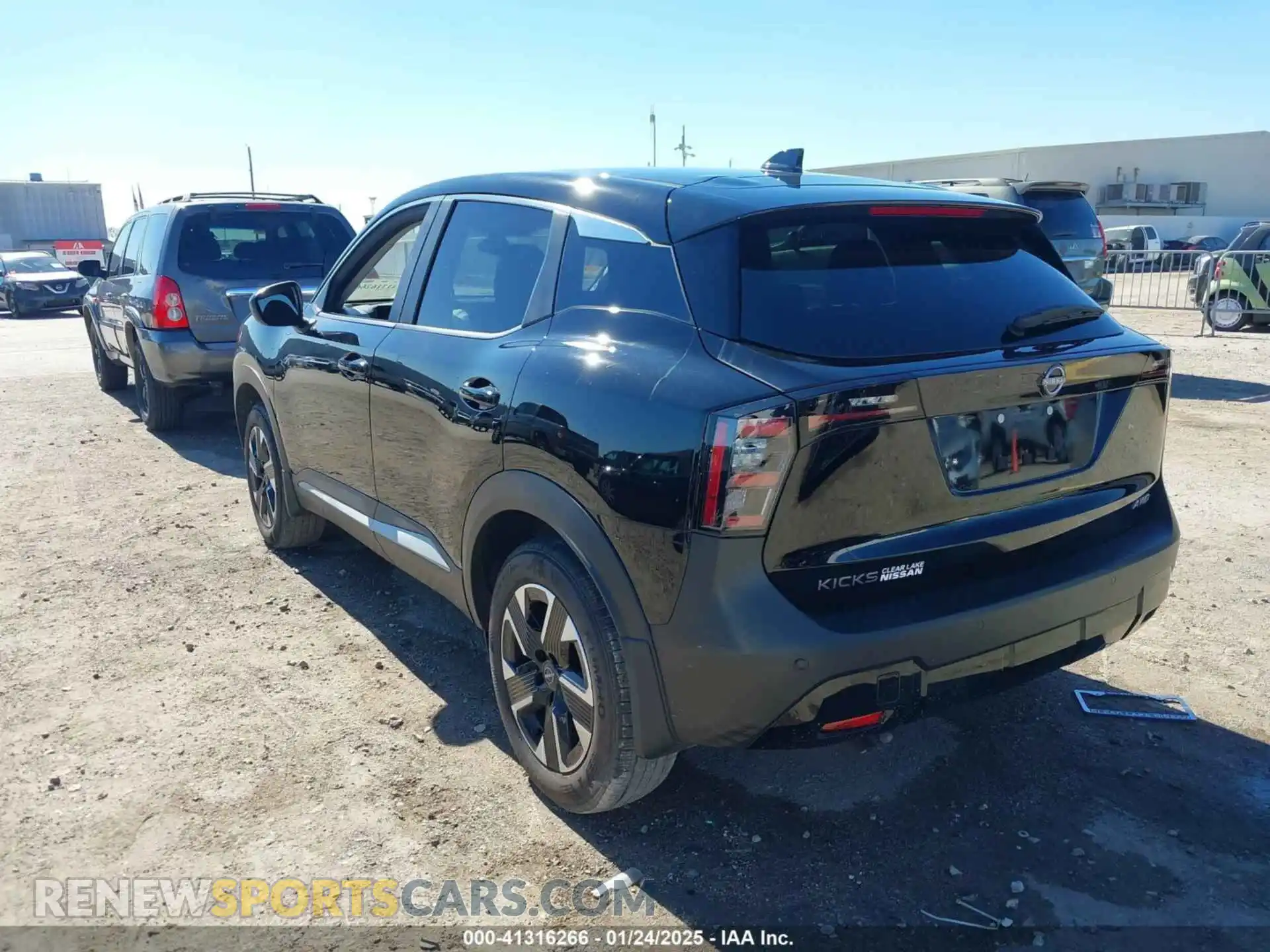 3 Photograph of a damaged car 3N8AP6CBXSL334188 NISSAN KICKS 2025