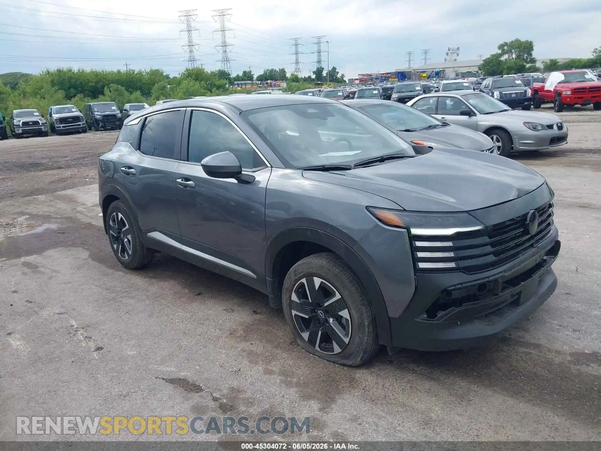 1 Фотография поврежденного автомобиля 3N8AP6CBXSL335938 NISSAN KICKS 2025