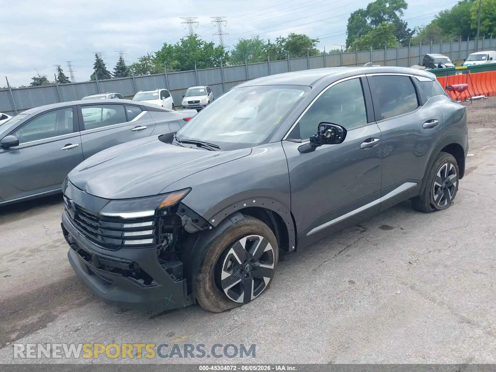 2 Фотография поврежденного автомобиля 3N8AP6CBXSL335938 NISSAN KICKS 2025
