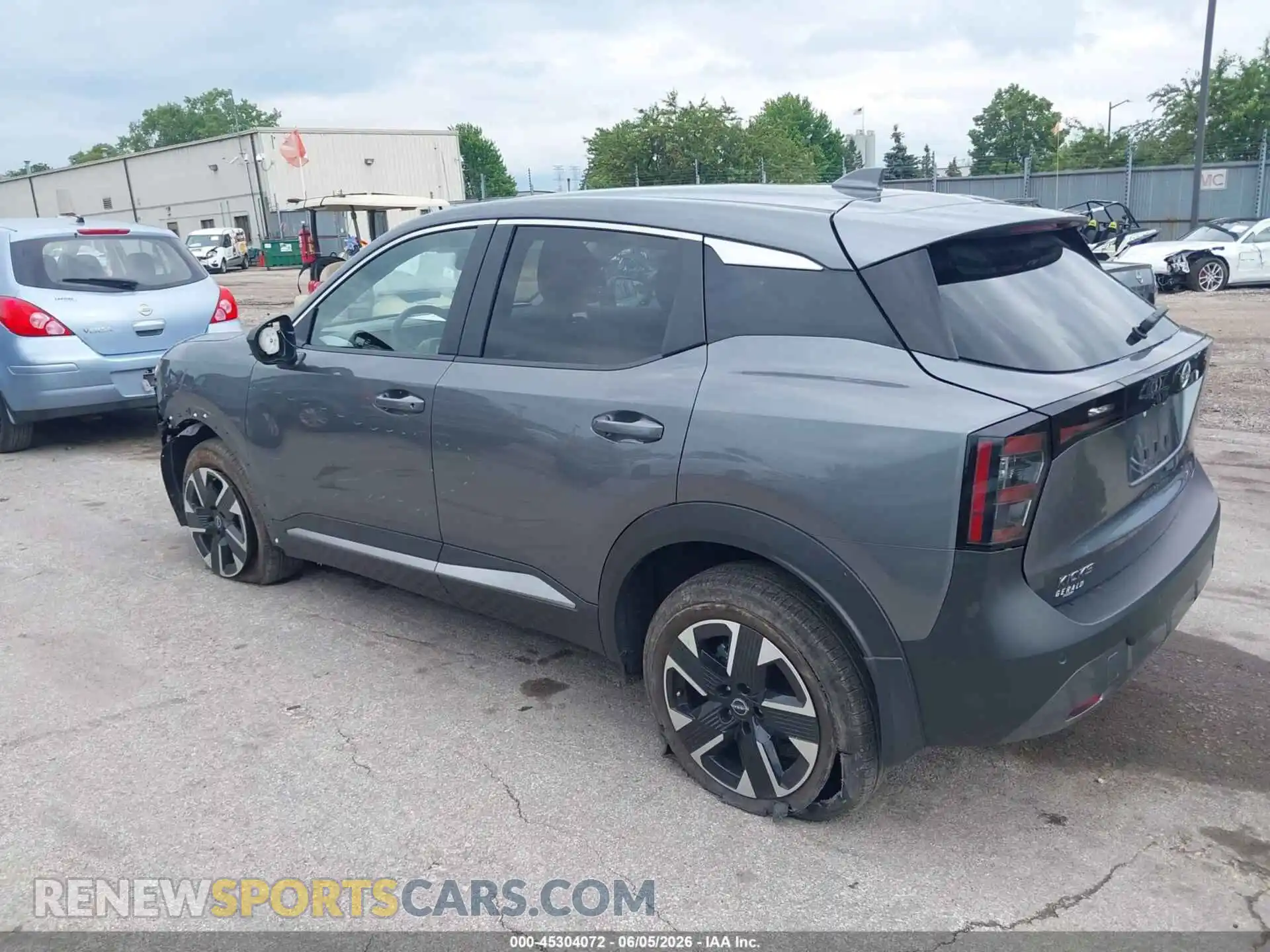 3 Фотография поврежденного автомобиля 3N8AP6CBXSL335938 NISSAN KICKS 2025