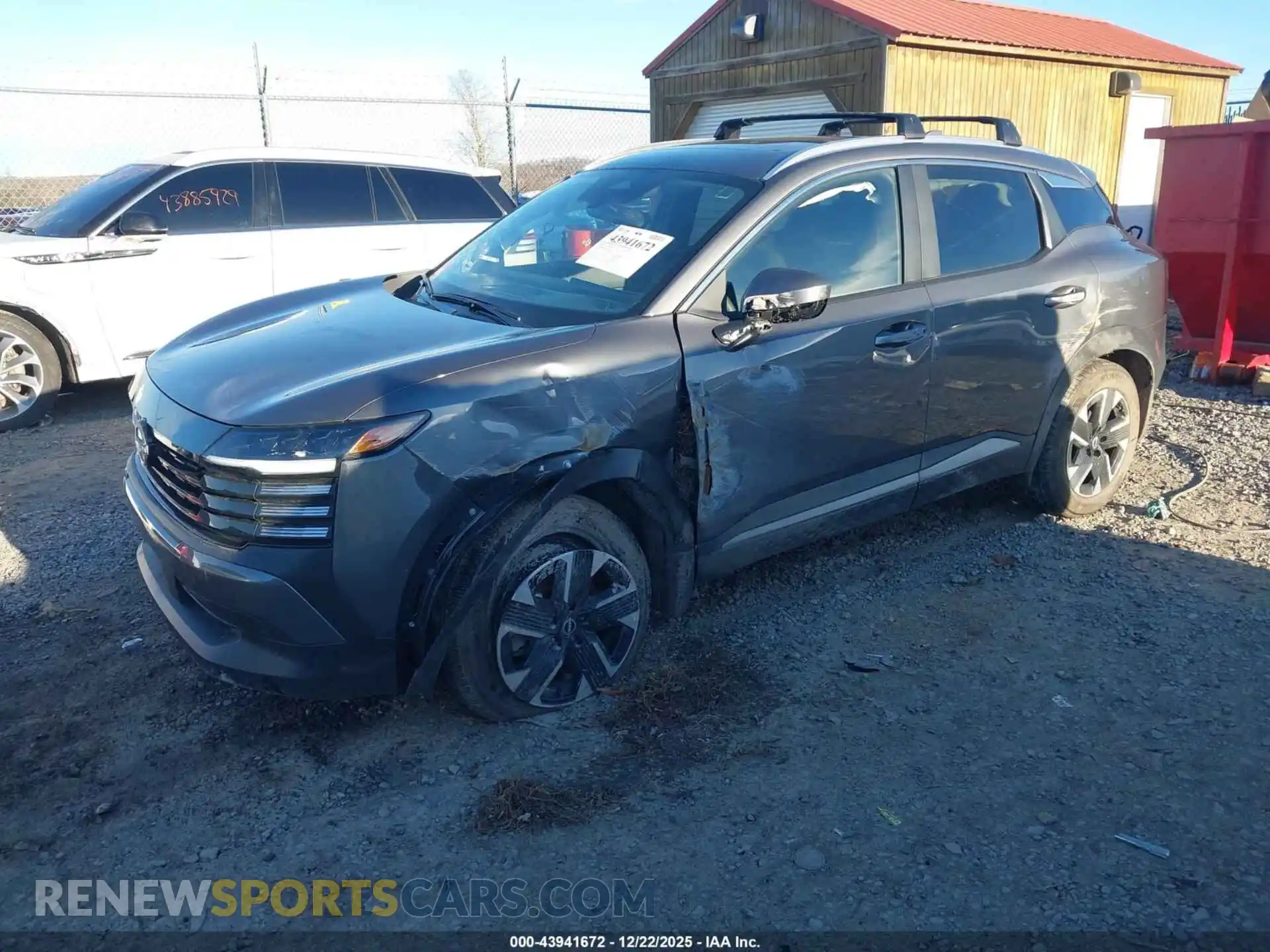 2 Photograph of a damaged car 3N8AP6CBXSL347040 NISSAN KICKS 2025