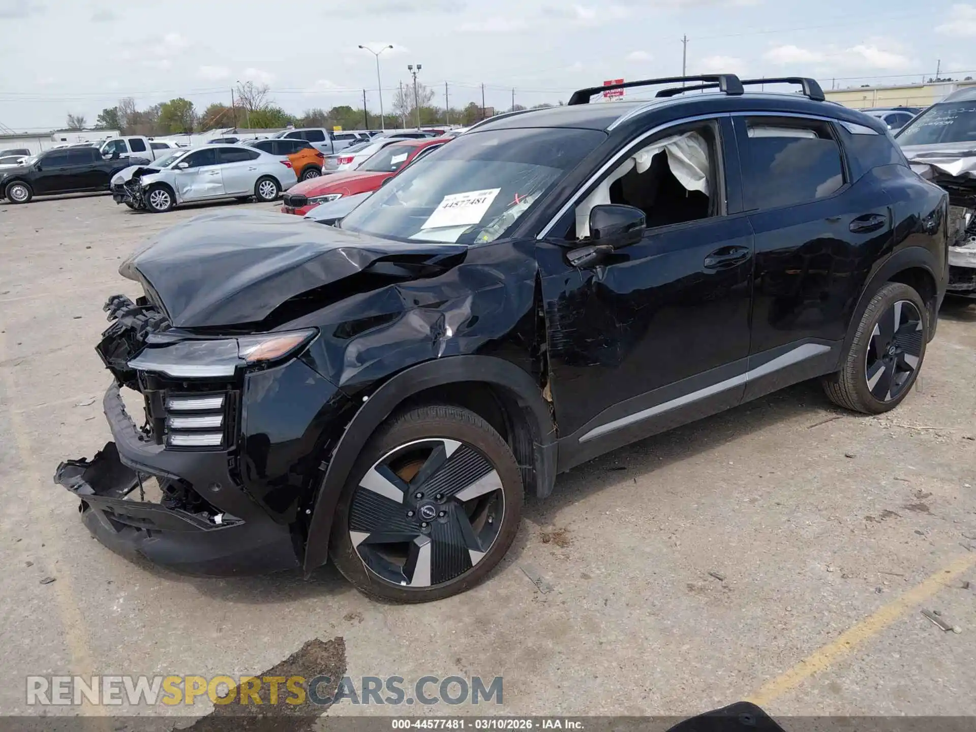 2 Photograph of a damaged car 3N8AP6DA0SL418171 NISSAN KICKS 2025