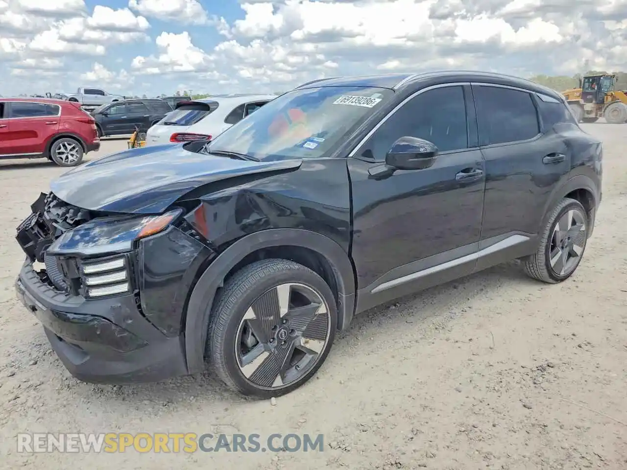 1 Photograph of a damaged car 3N8AP6DA0SL431843 NISSAN KICKS 2025