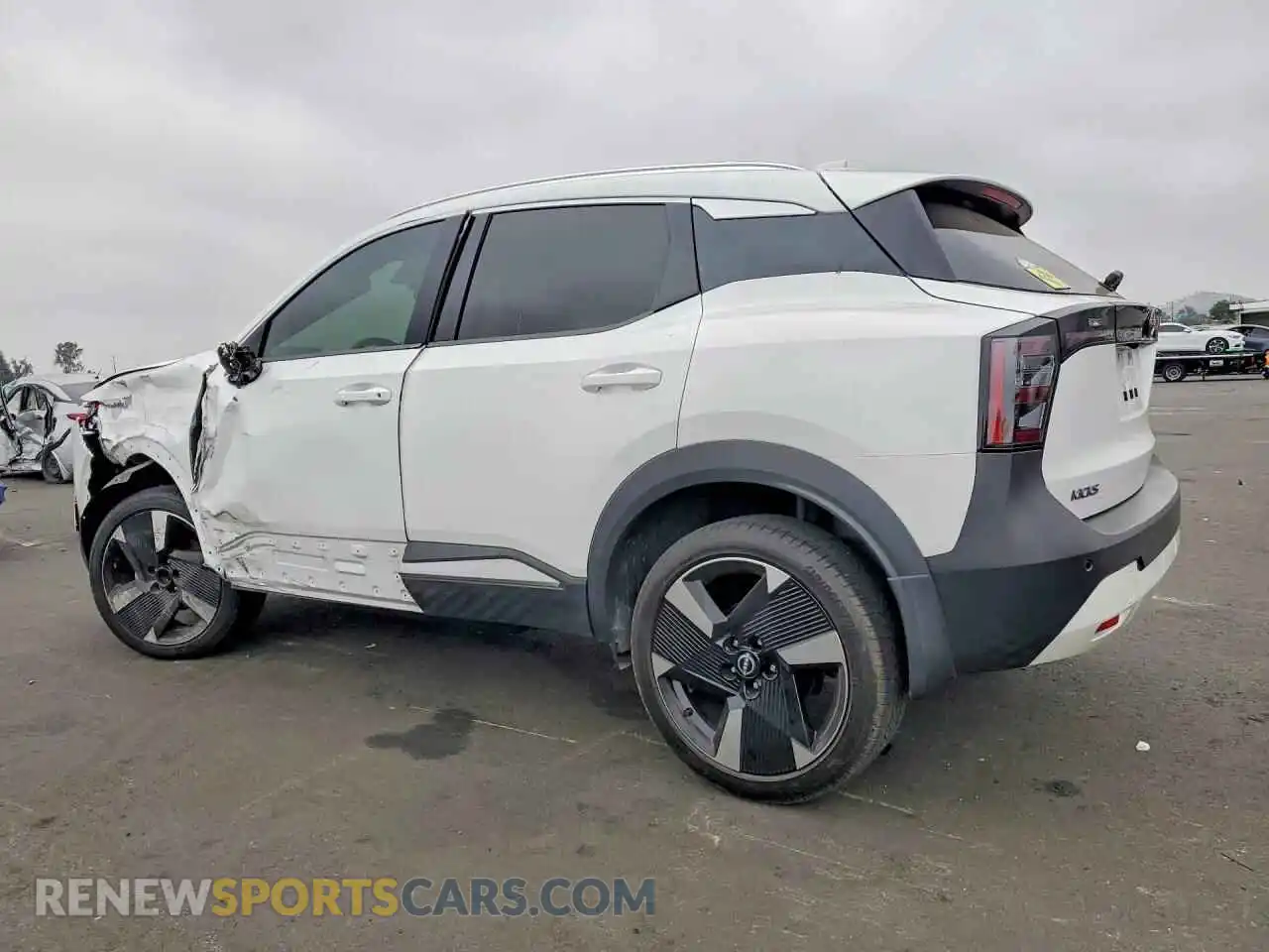 2 fotografías del automóvil dañado 3N8AP6DA1SL327958 NISSAN KICKS 2025