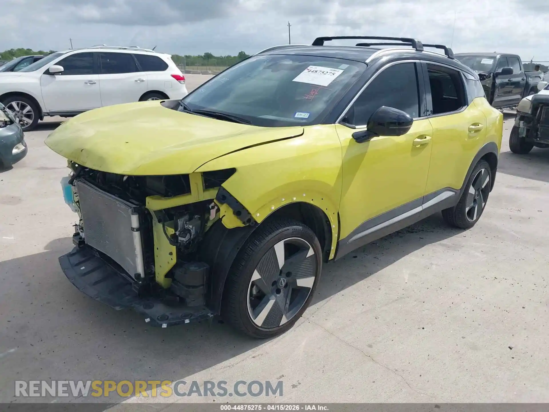 2 Photograph of a damaged car 3N8AP6DA1SL366968 NISSAN KICKS 2025