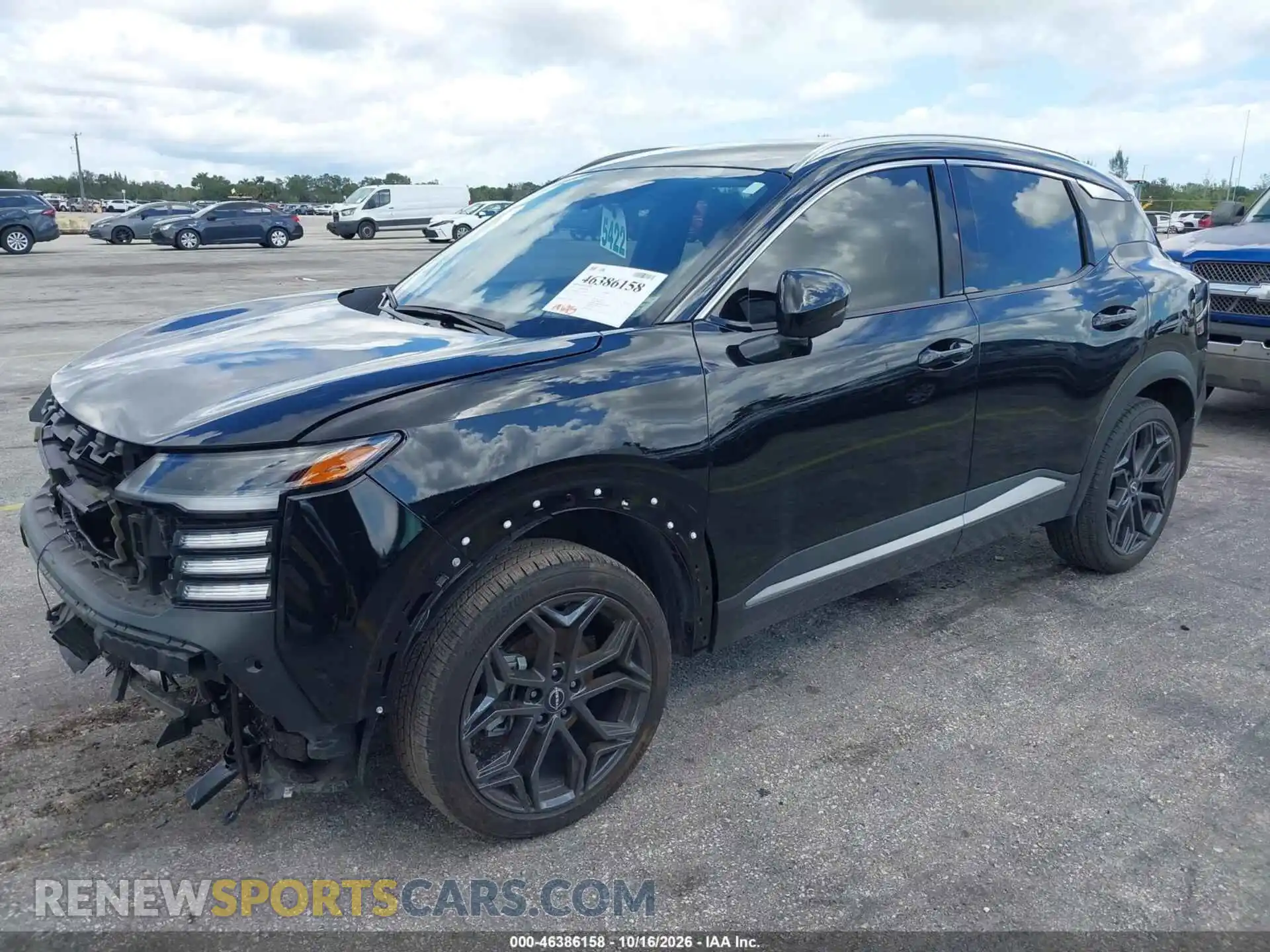2 Photograph of a damaged car 3N8AP6DA1SL392437 NISSAN KICKS 2025