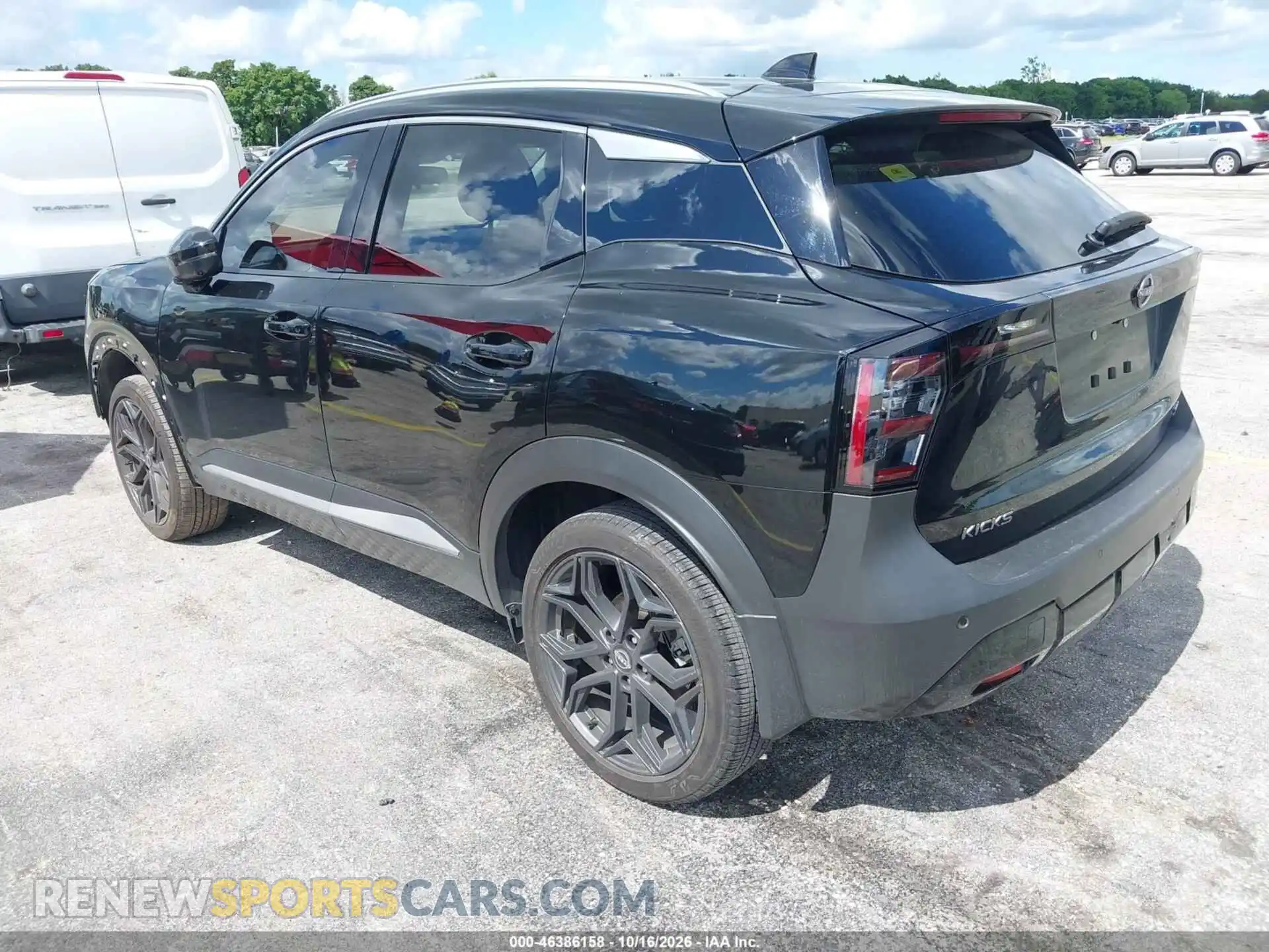 3 Photograph of a damaged car 3N8AP6DA1SL392437 NISSAN KICKS 2025