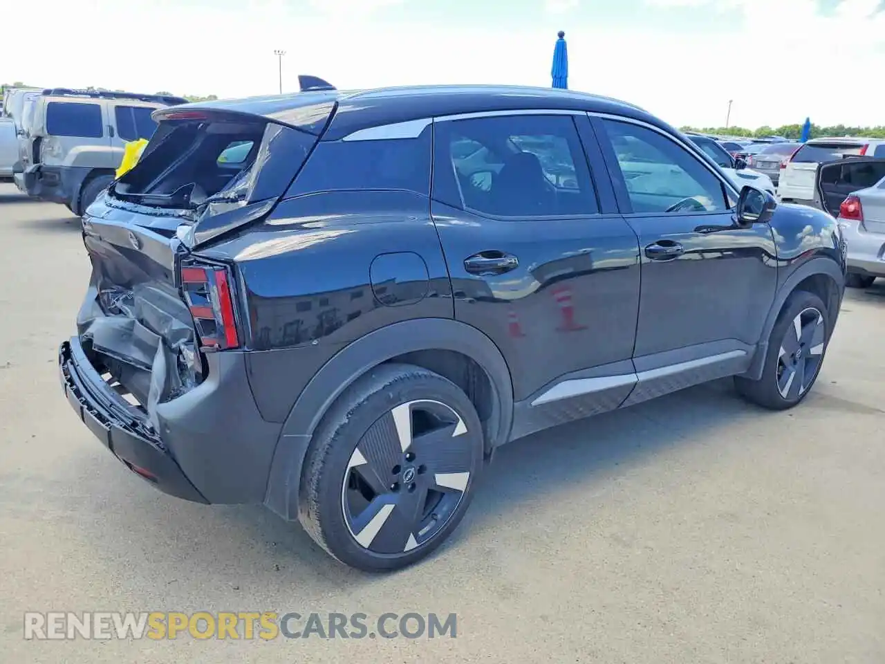 3 Photograph of a damaged car 3N8AP6DA1SL431754 NISSAN KICKS 2025