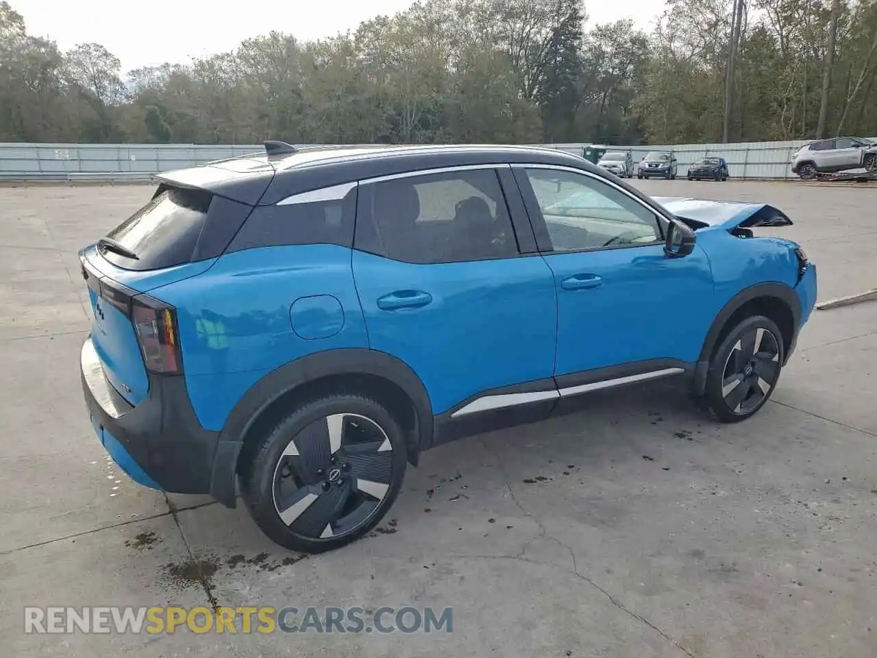 3 fotografías del automóvil dañado 3N8AP6DA2SL370480 NISSAN KICKS 2025