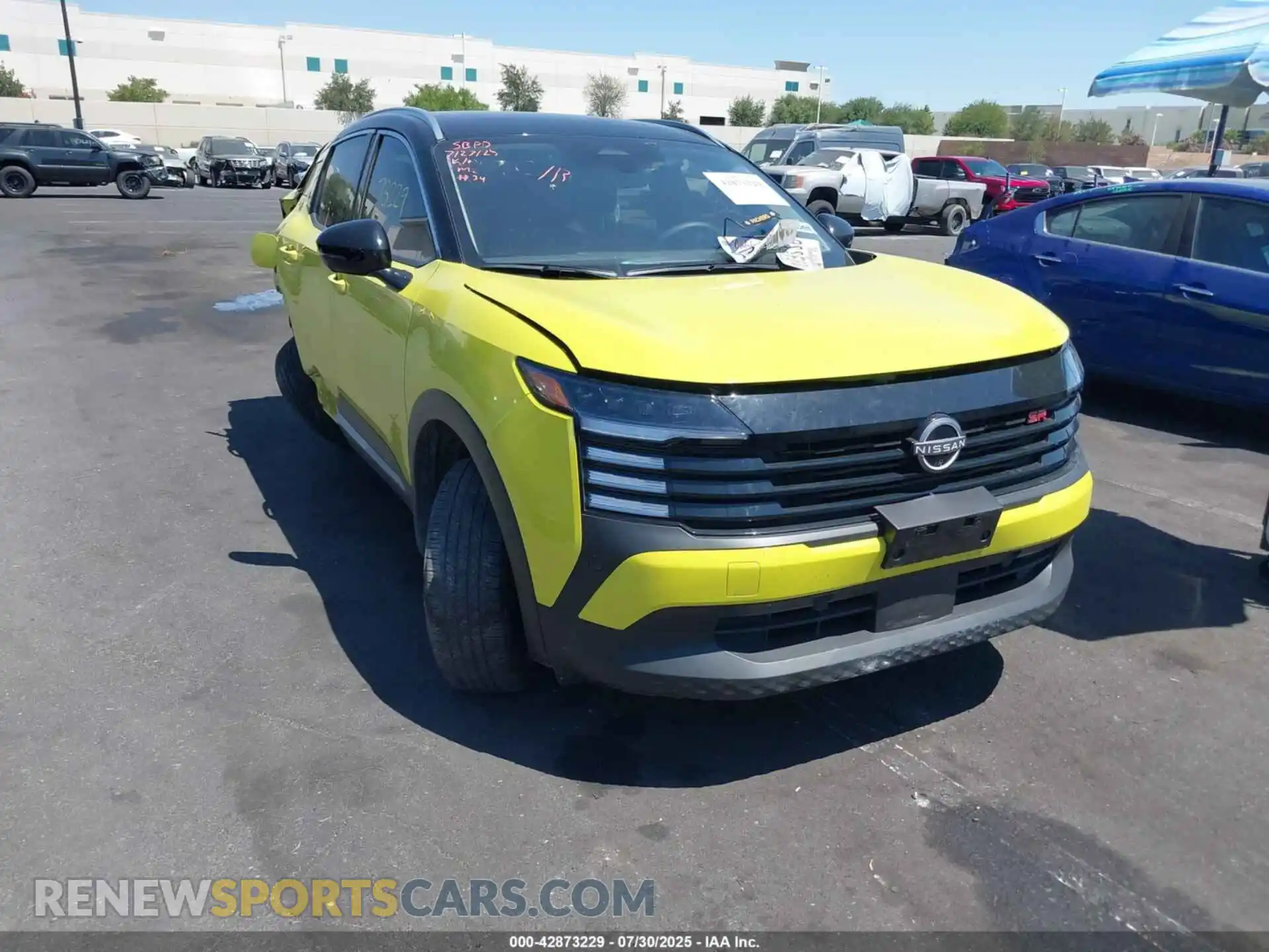 1 Photograph of a damaged car 3N8AP6DA3SL369662 NISSAN KICKS 2025