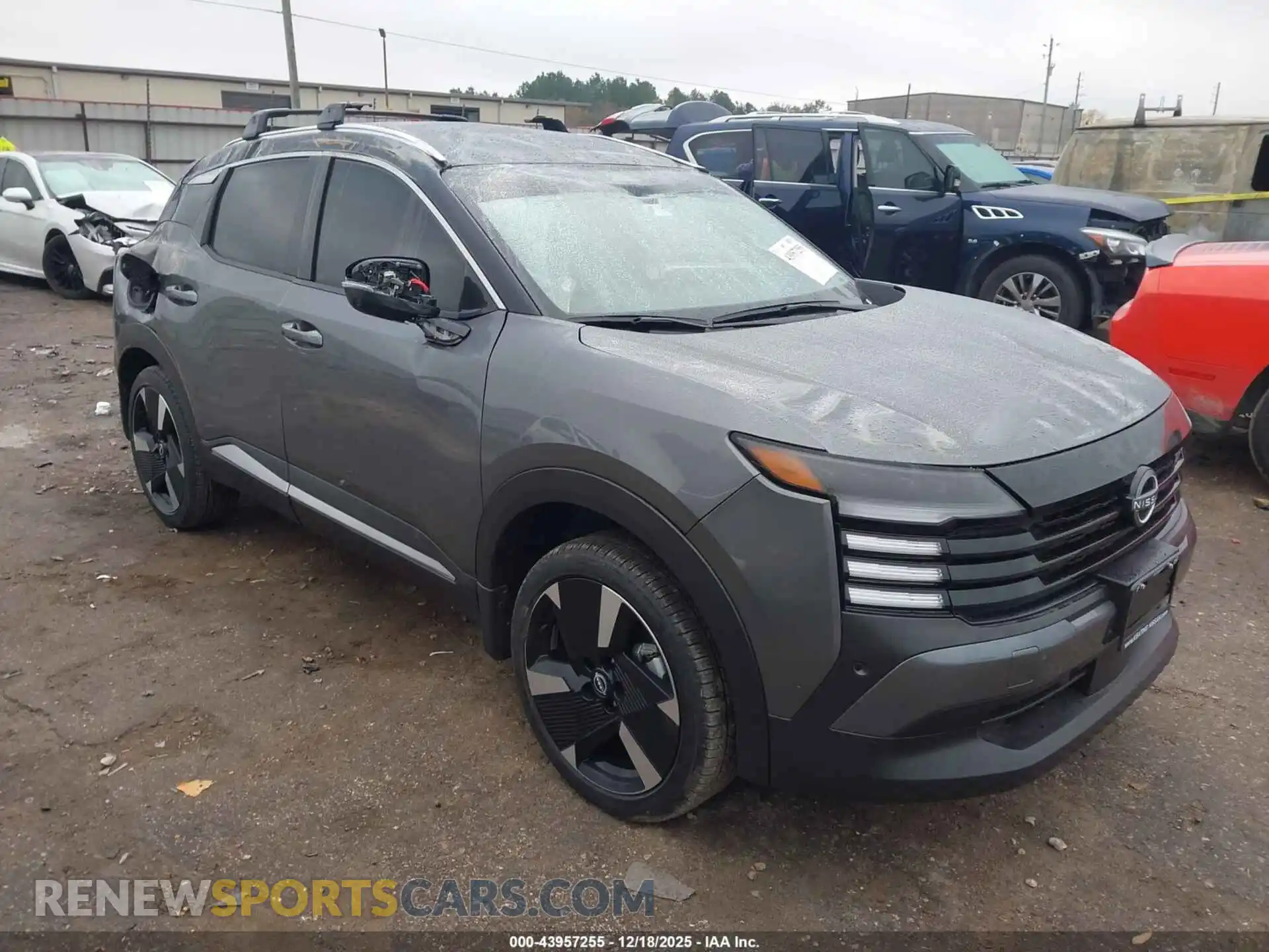 1 Photograph of a damaged car 3N8AP6DA4SL411515 NISSAN KICKS 2025