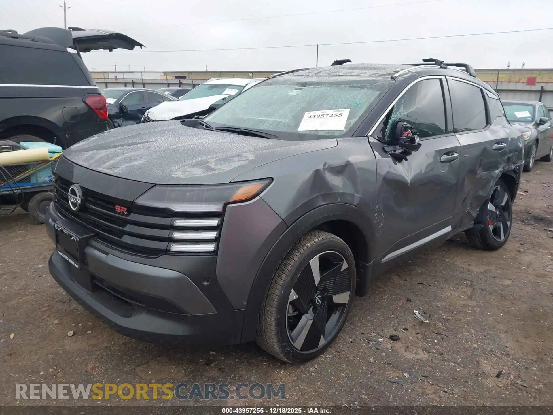 2 Photograph of a damaged car 3N8AP6DA4SL411515 NISSAN KICKS 2025